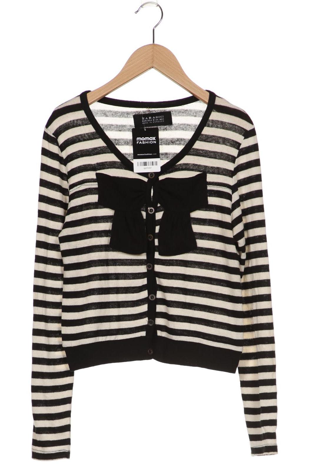 

ZARA Damen Strickjacke, schwarz