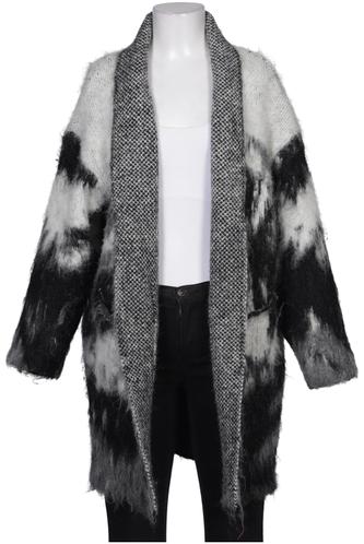 Grosse Maille Gilet Long Femme Zara GILET EN MAILLE COMBINÉ Gris