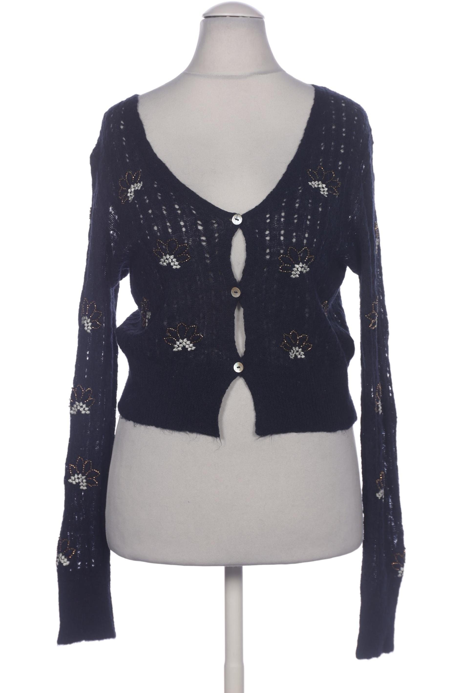 

Zara Damen Strickjacke, marineblau, Gr. 38