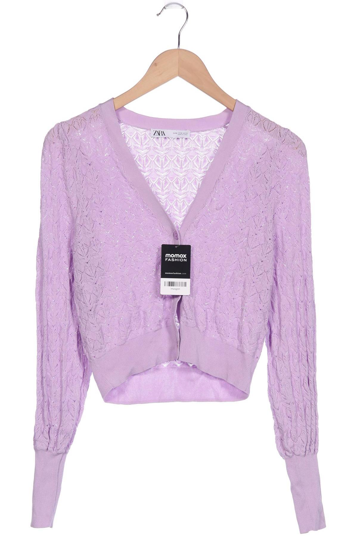 

Zara Damen Strickjacke, flieder, Gr. 38