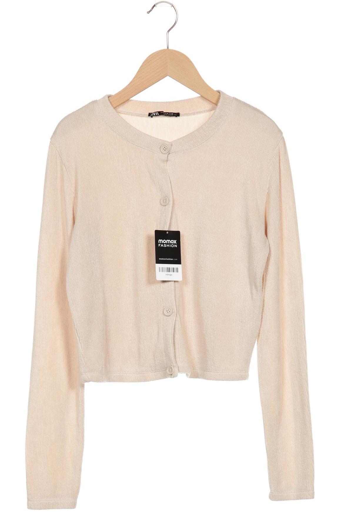 

Zara Damen Strickjacke, beige, Gr. 38