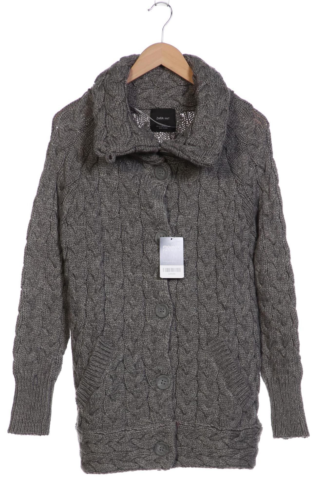 

Zara Damen Strickjacke, grau, Gr. 36
