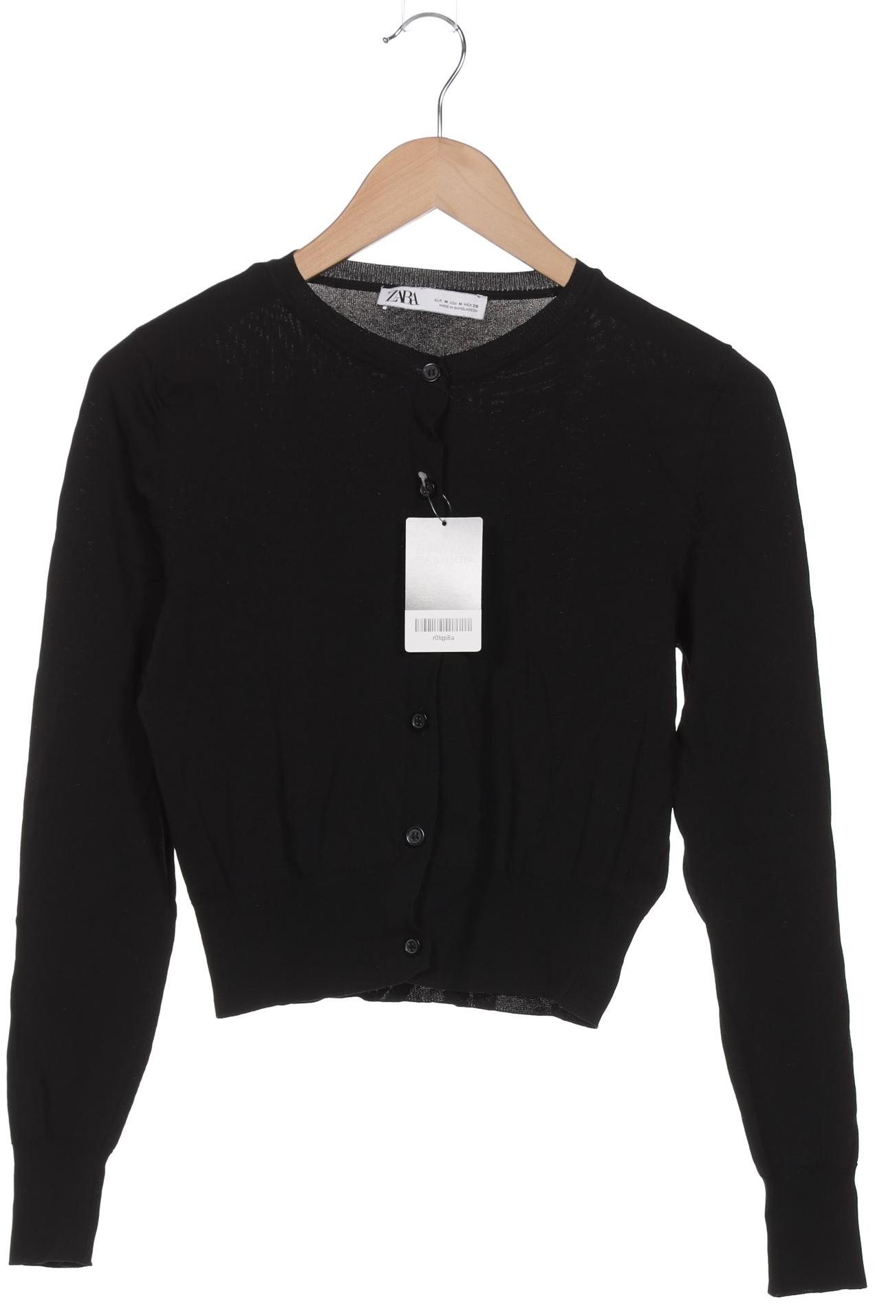 

Zara Damen Strickjacke, schwarz, Gr. 38