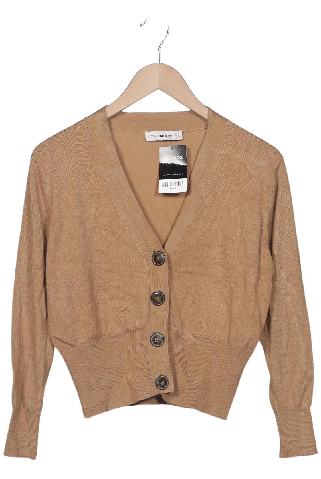 

Zara Damen Strickjacke, beige, Gr. 36