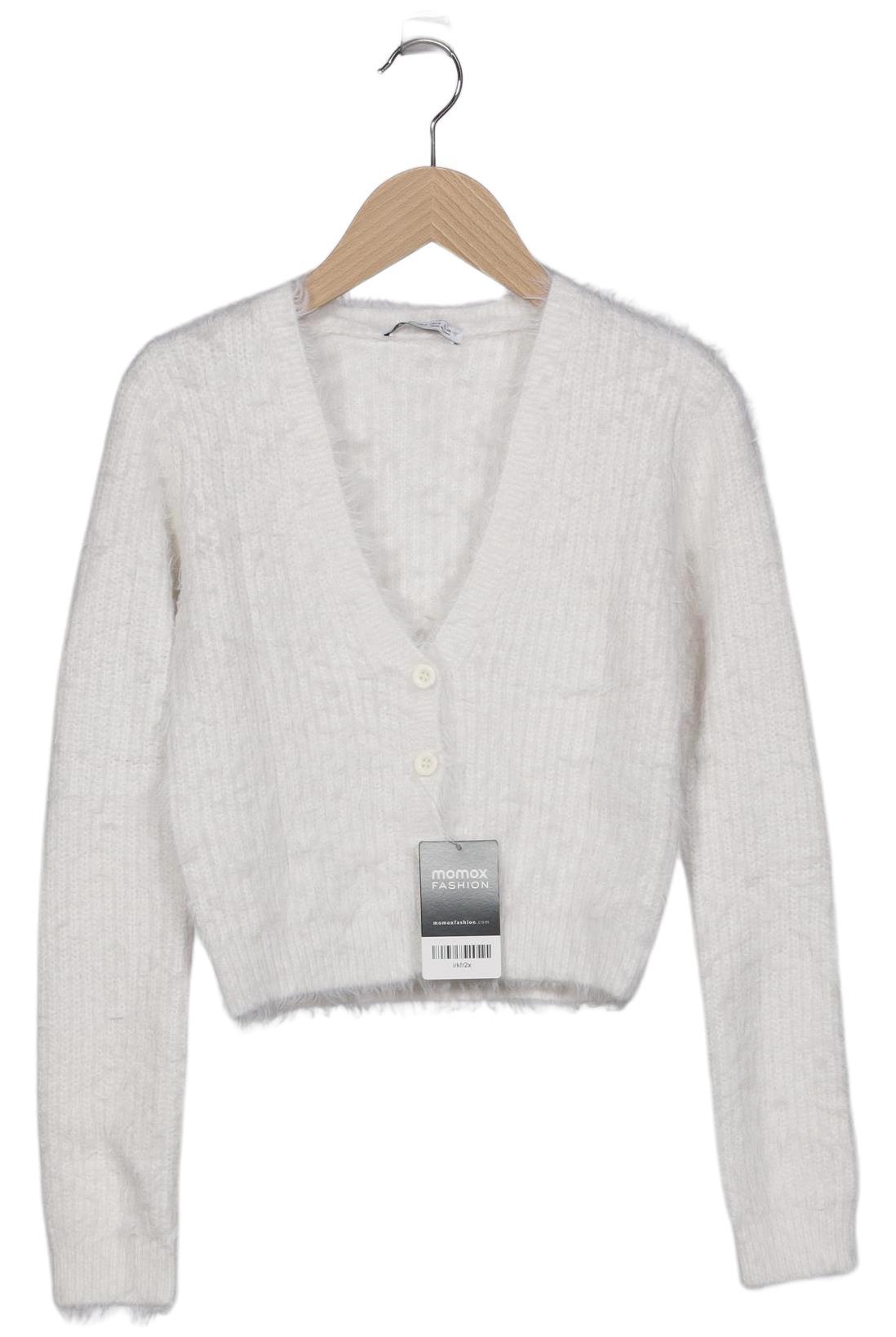 

Zara Damen Strickjacke, cremeweiß, Gr. 36