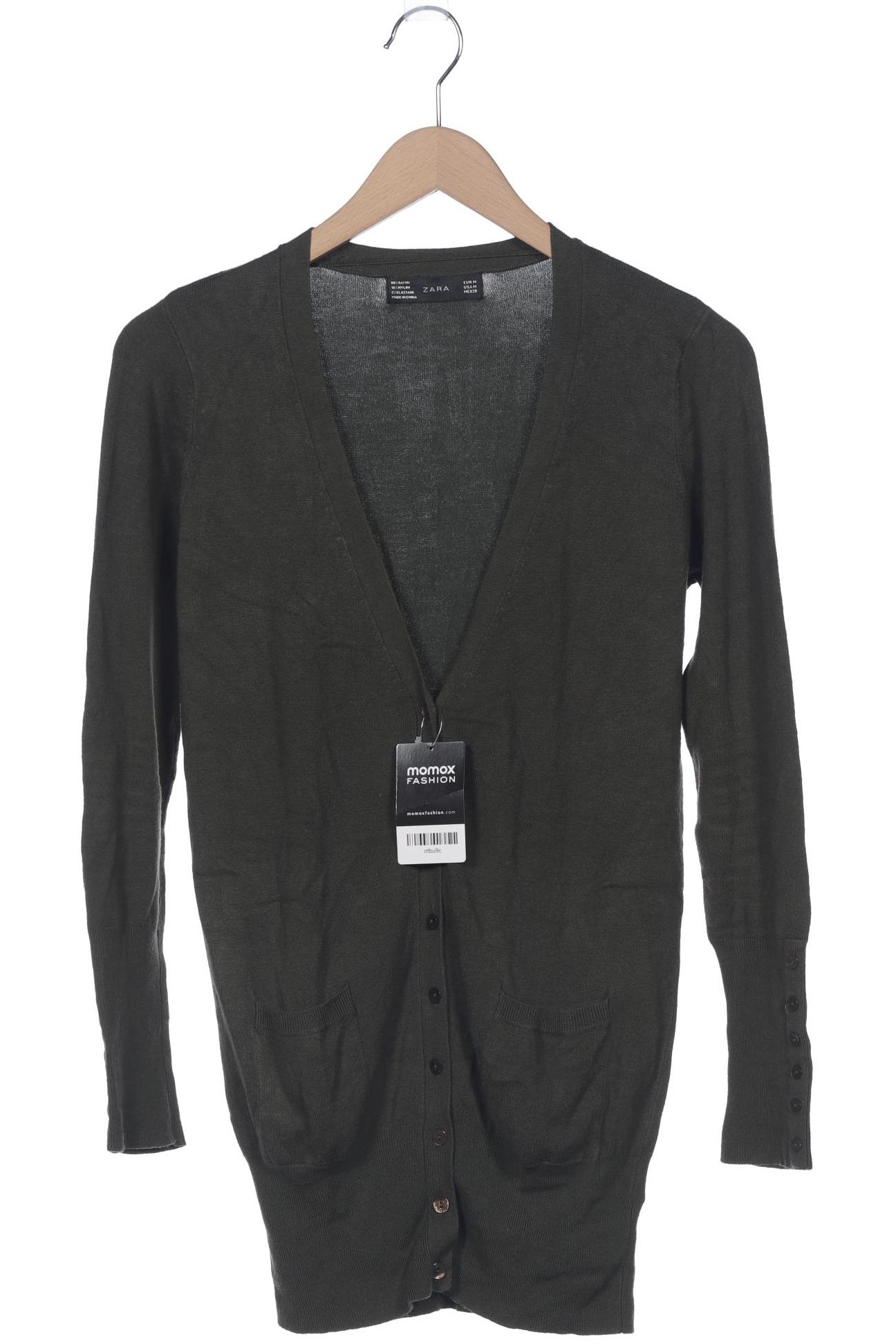 

Zara Damen Strickjacke, grün, Gr. 38
