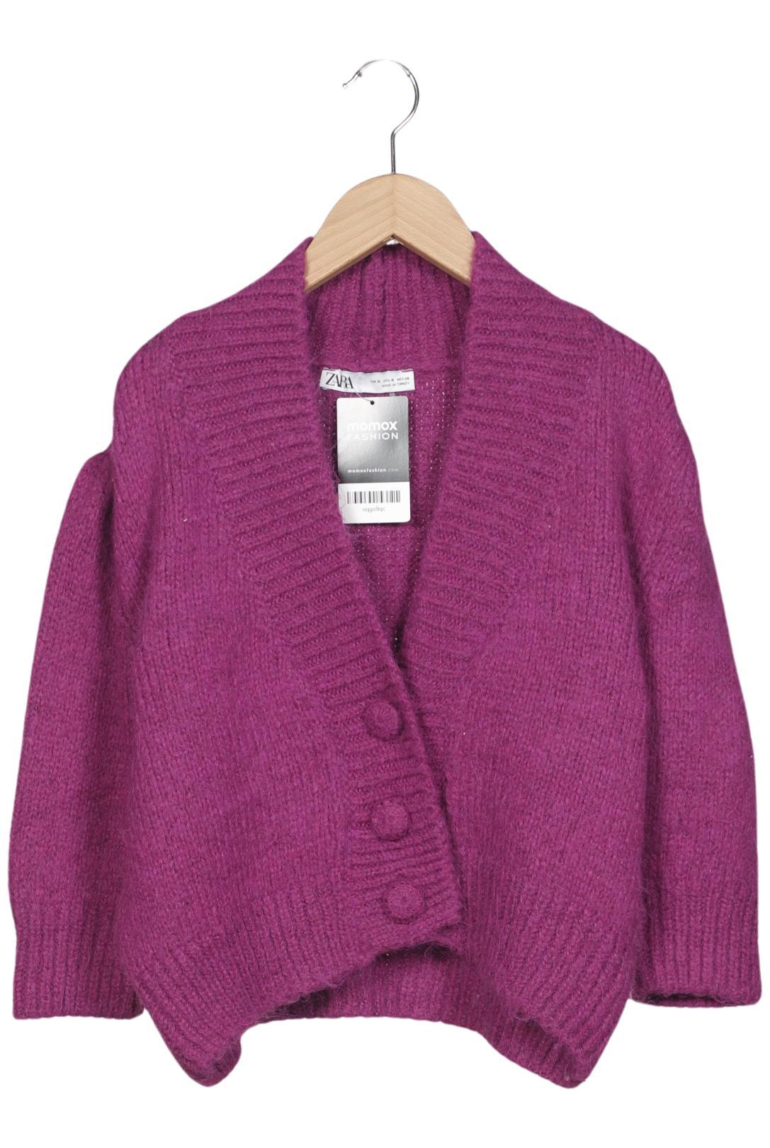 

Zara Damen Strickjacke, flieder, Gr. 36