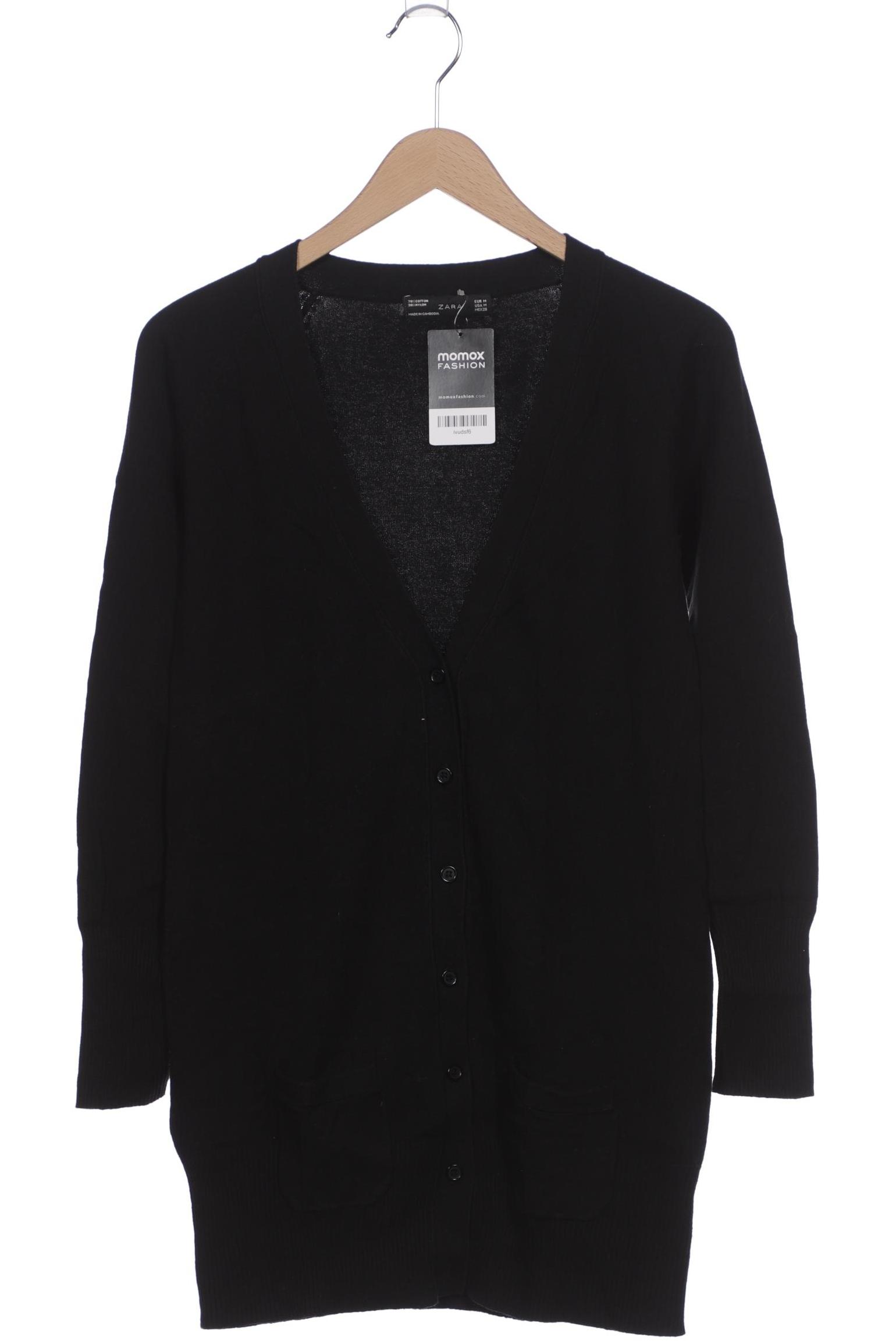 

Zara Damen Strickjacke, schwarz, Gr. 38