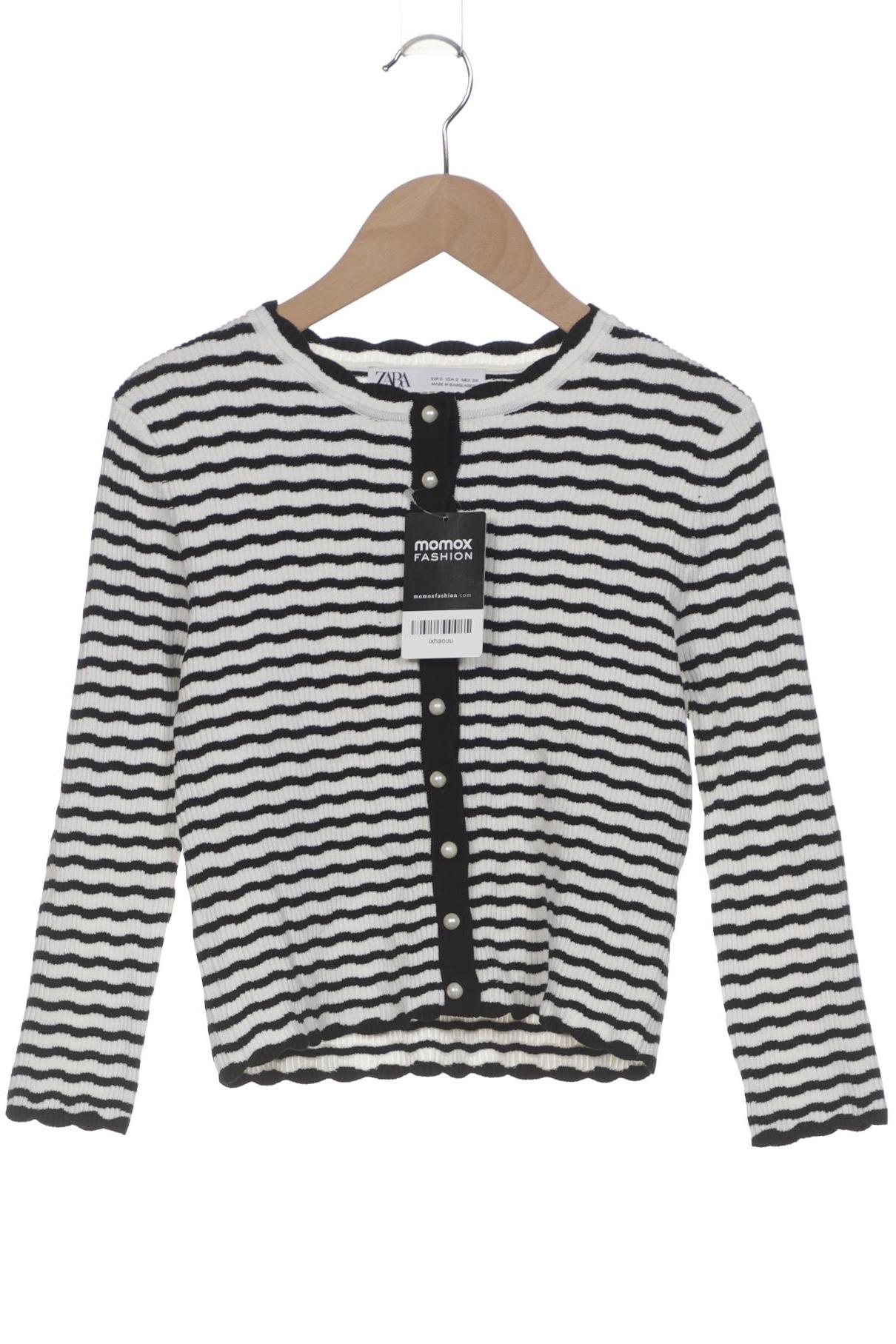 

Zara Damen Strickjacke, weiß, Gr. 36
