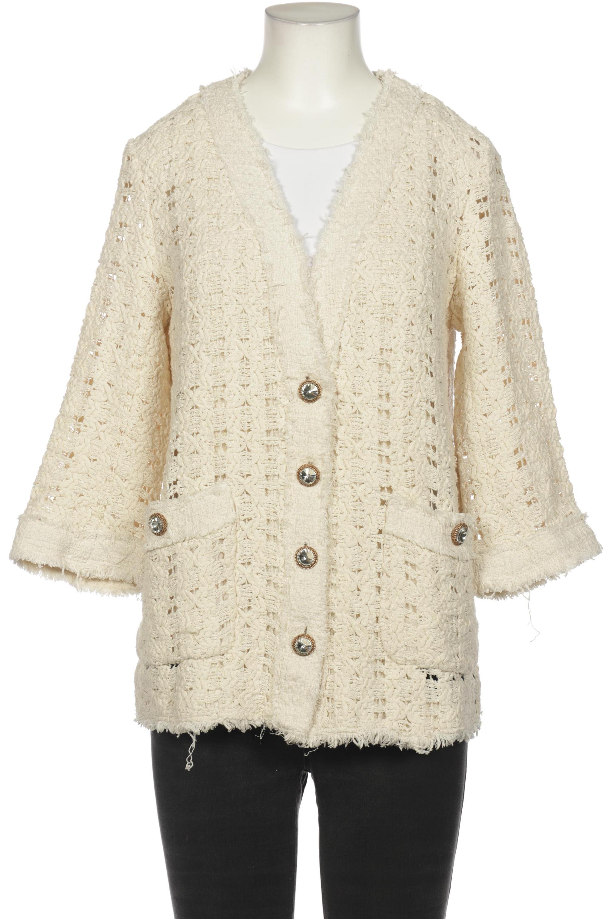 

ZARA Damen Strickjacke, beige