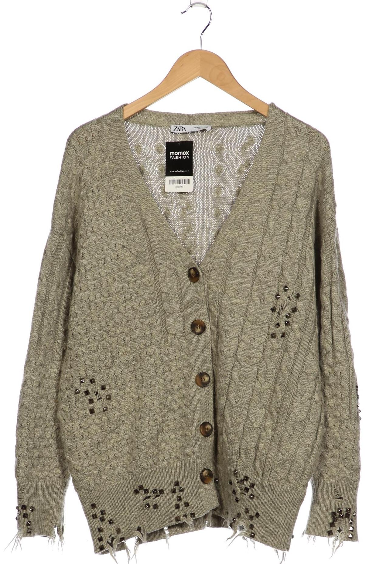 

Zara Damen Strickjacke, grün, Gr. 38