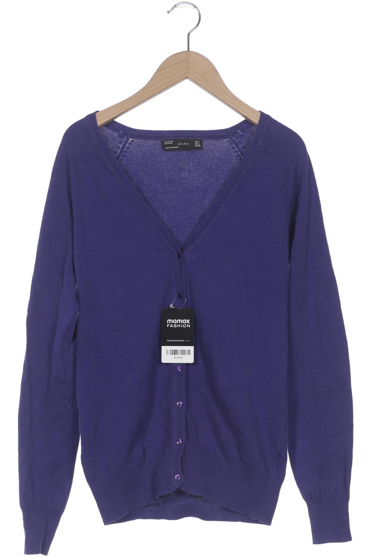 

Zara Damen Strickjacke, flieder, Gr. 42