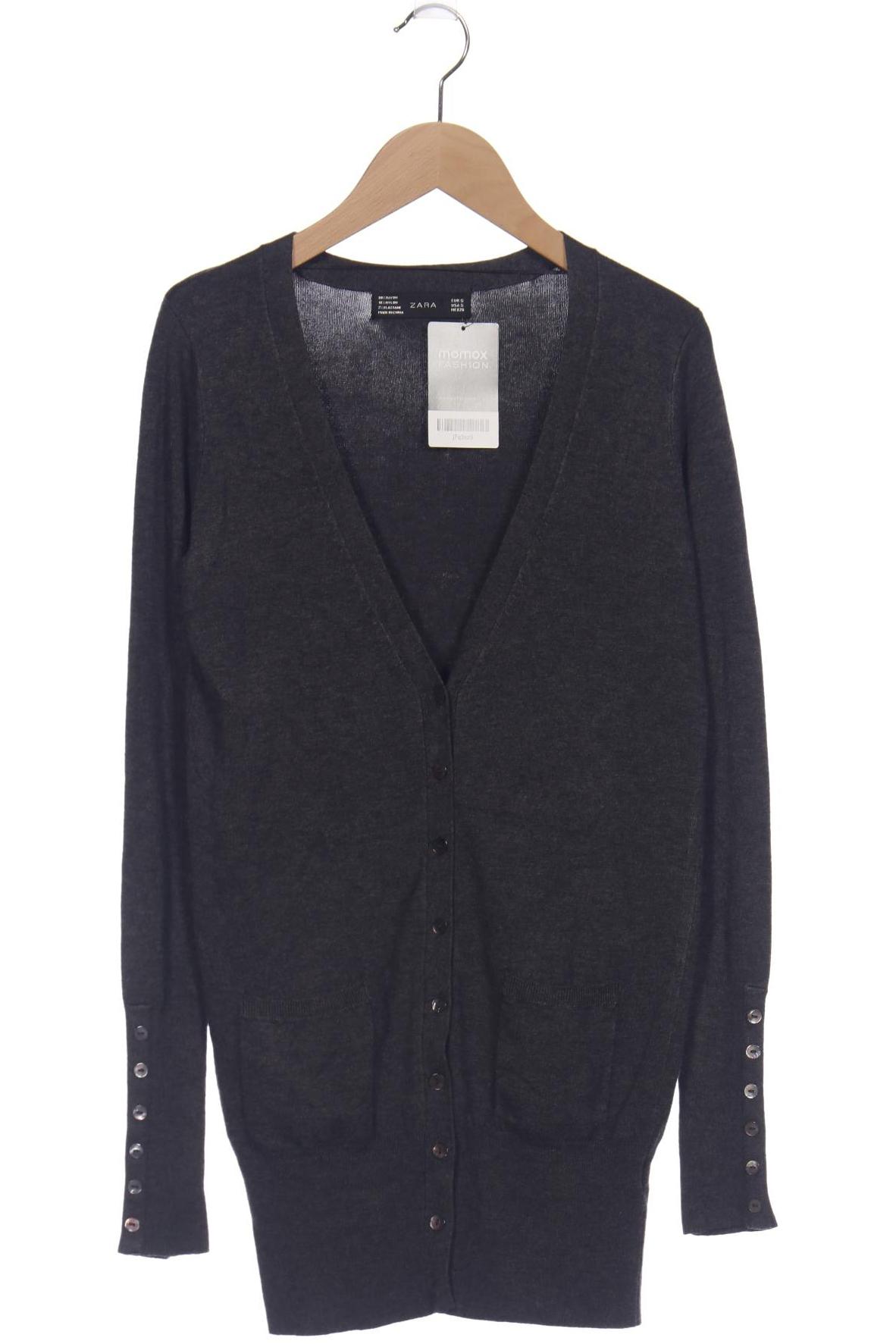 

ZARA Damen Strickjacke, grau