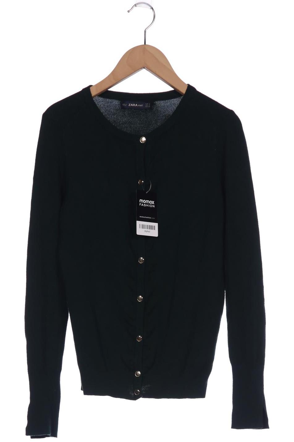 

ZARA Damen Strickjacke, grün