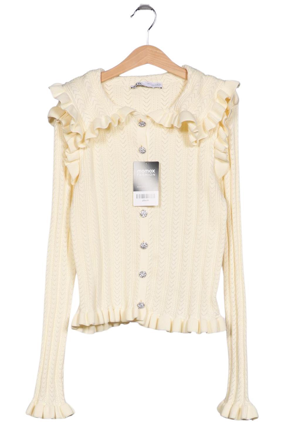 

Zara Damen Strickjacke, beige, Gr. 36