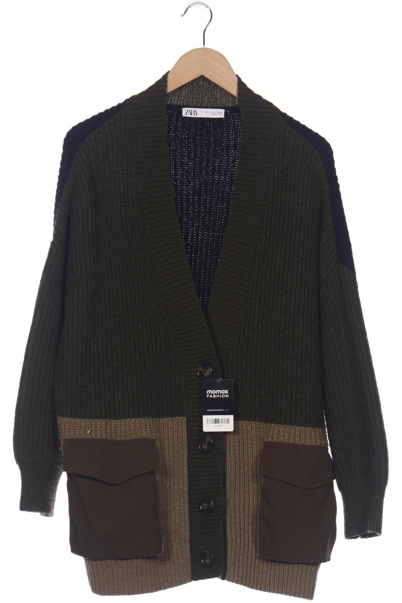 

Zara Damen Strickjacke, grün, Gr. 36