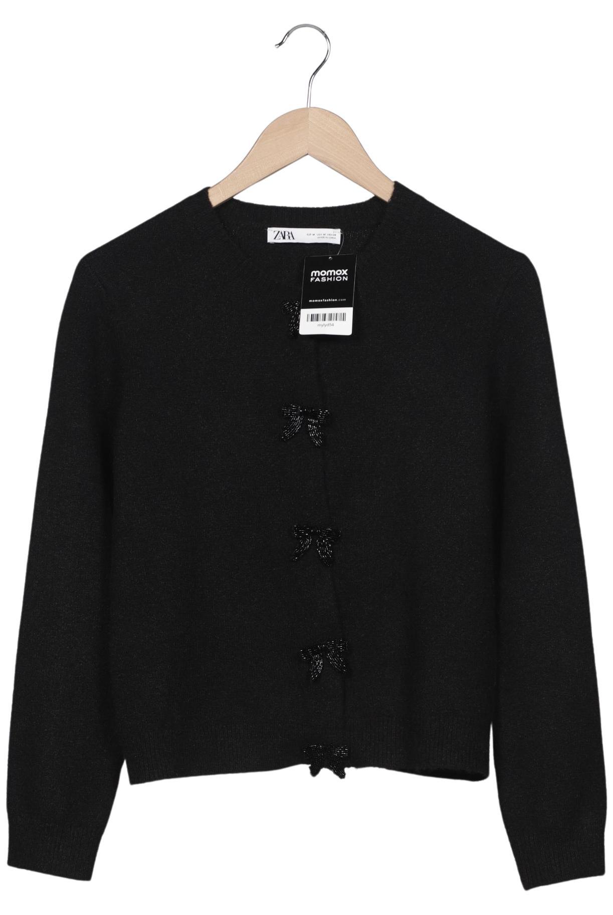 

Zara Damen Strickjacke, schwarz, Gr. 38