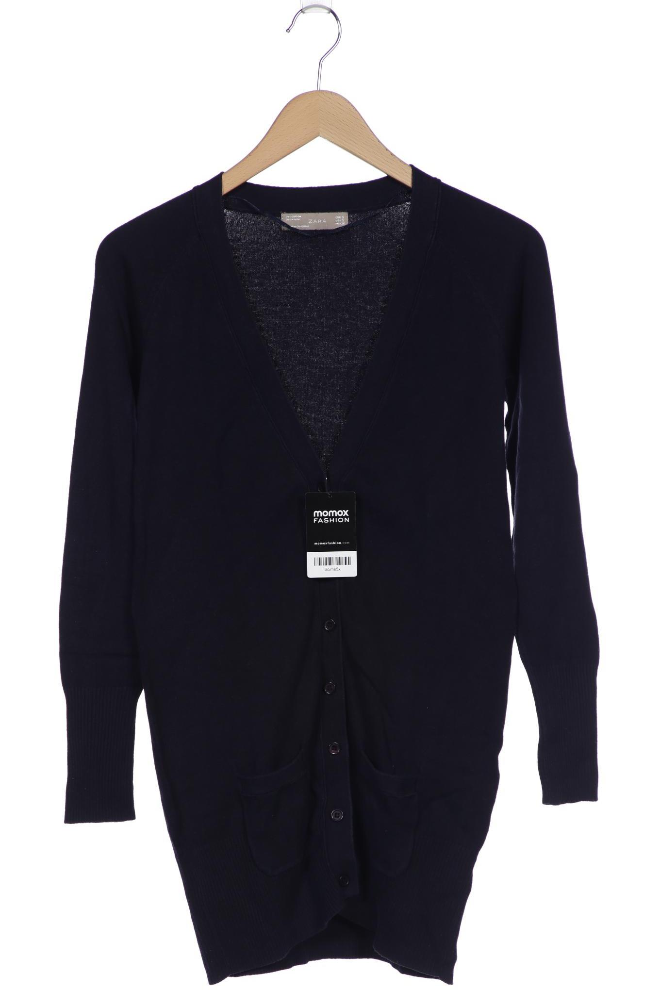 

Zara Damen Strickjacke, marineblau, Gr. 36