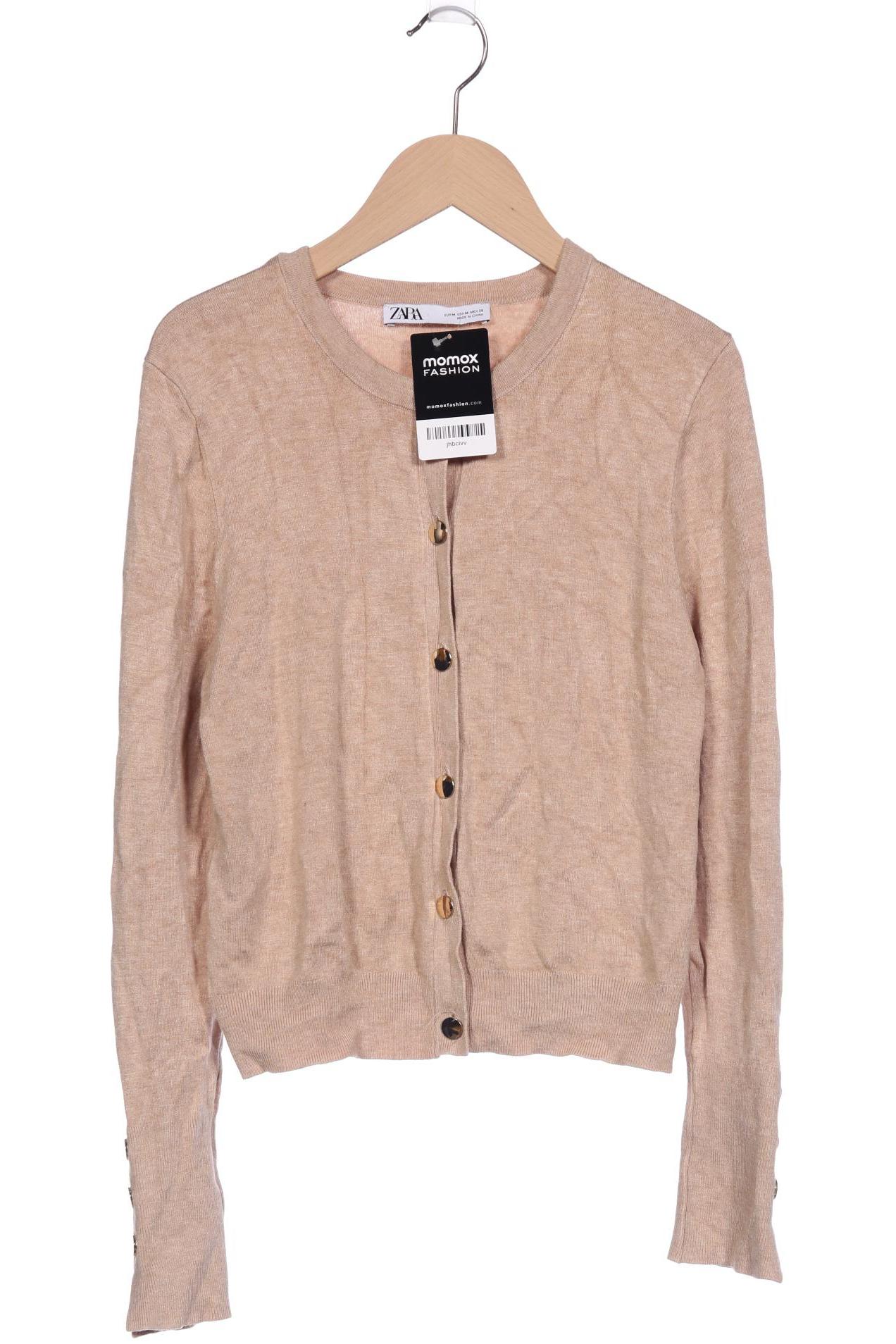 

ZARA Damen Strickjacke, beige