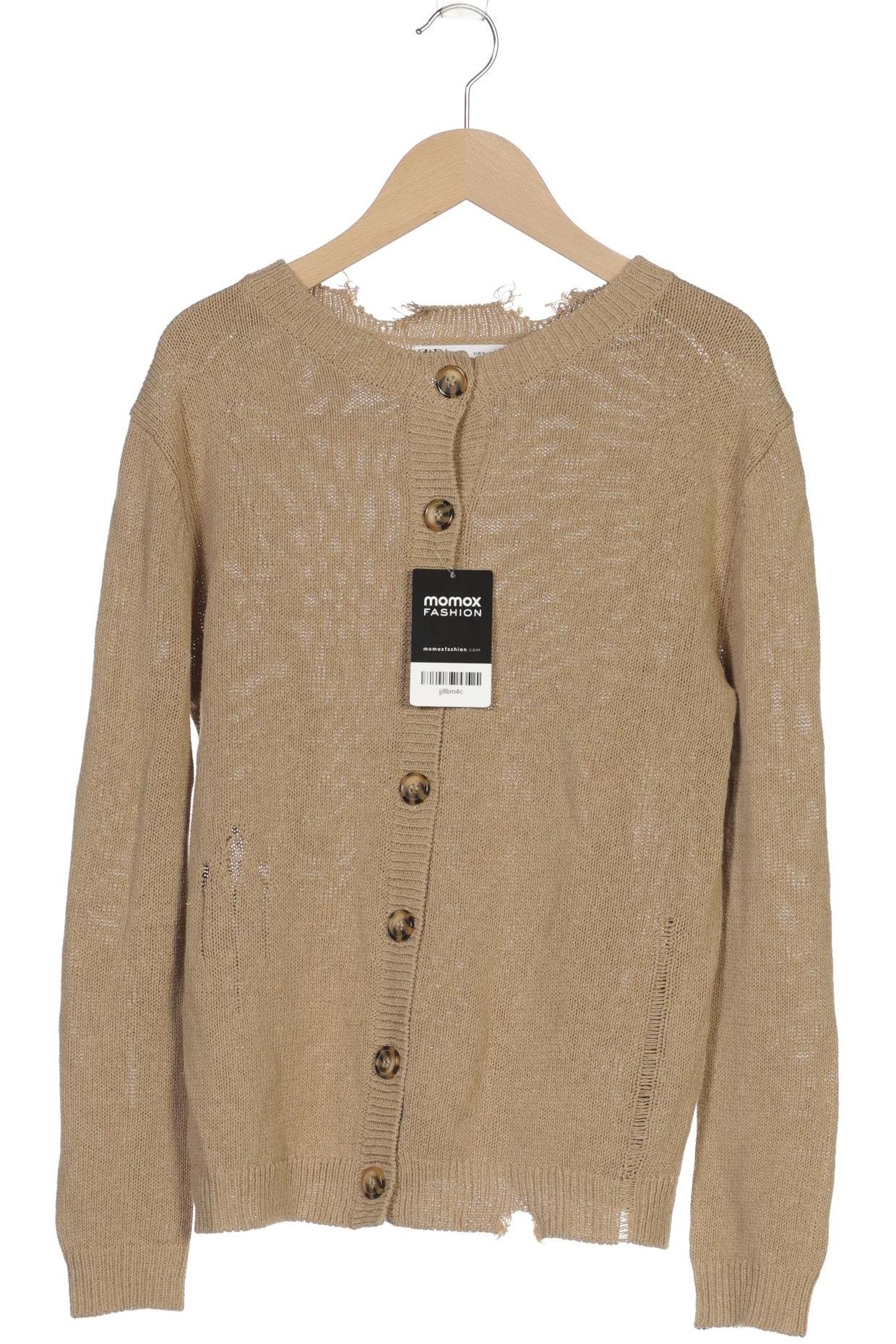 

Zara Damen Strickjacke, beige, Gr. 36