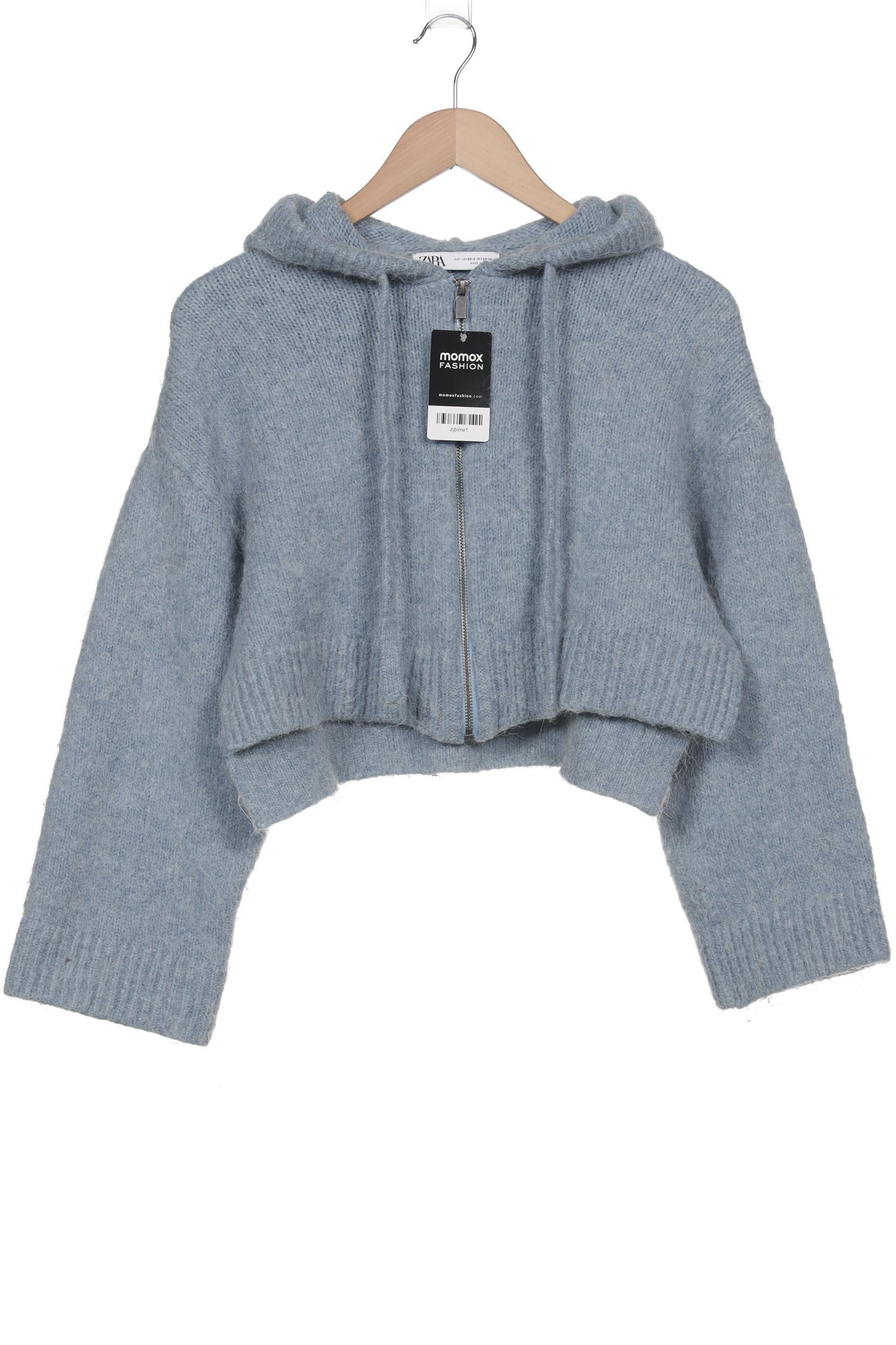 

Zara Damen Strickjacke, hellblau, Gr. 34