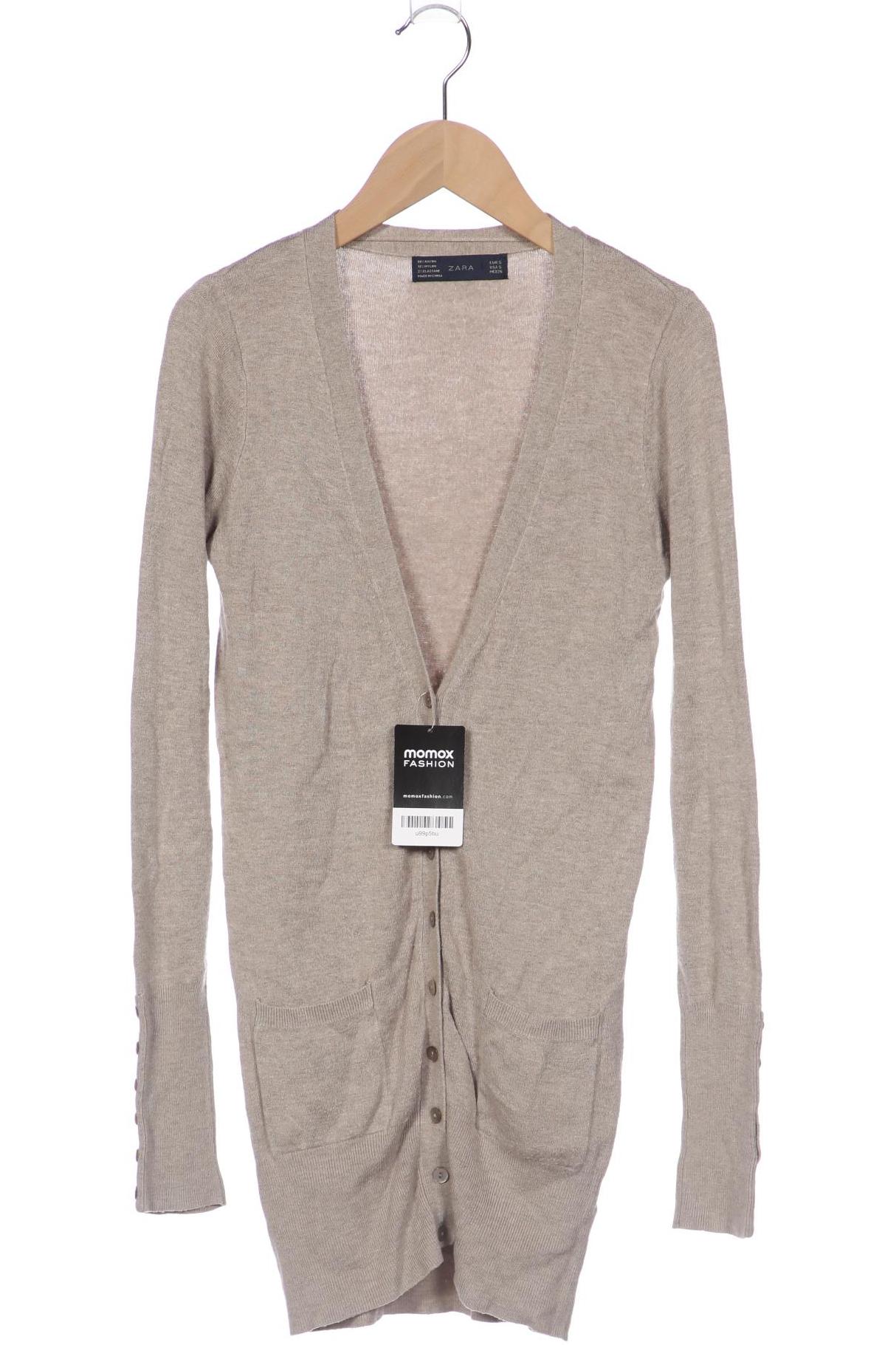 

Zara Damen Strickjacke, beige, Gr. 36