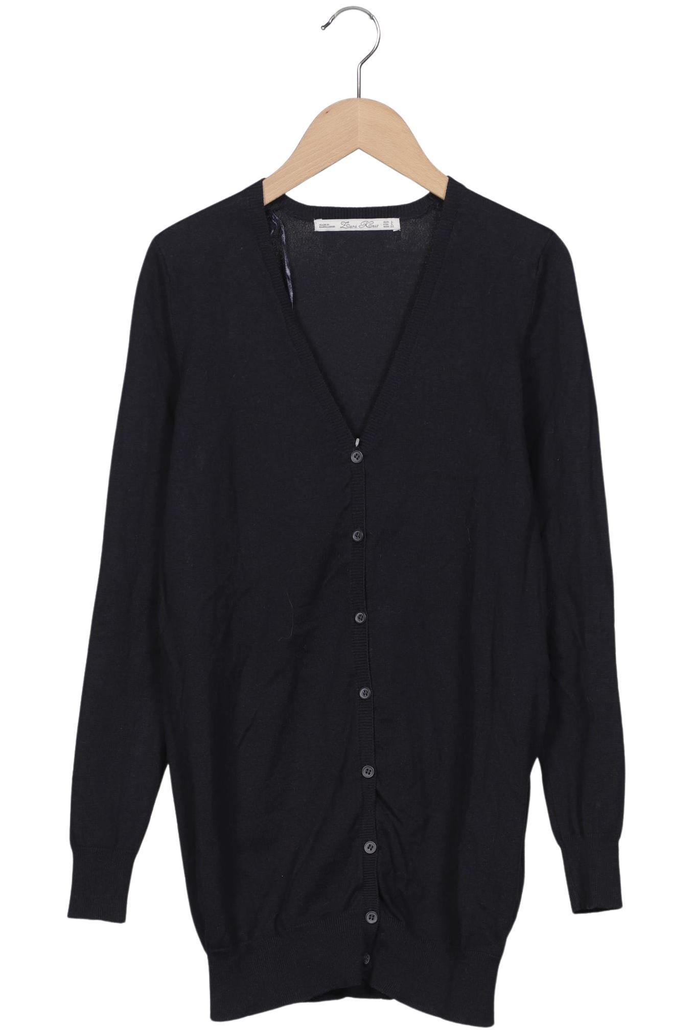 

Zara Damen Strickjacke, marineblau, Gr. 42