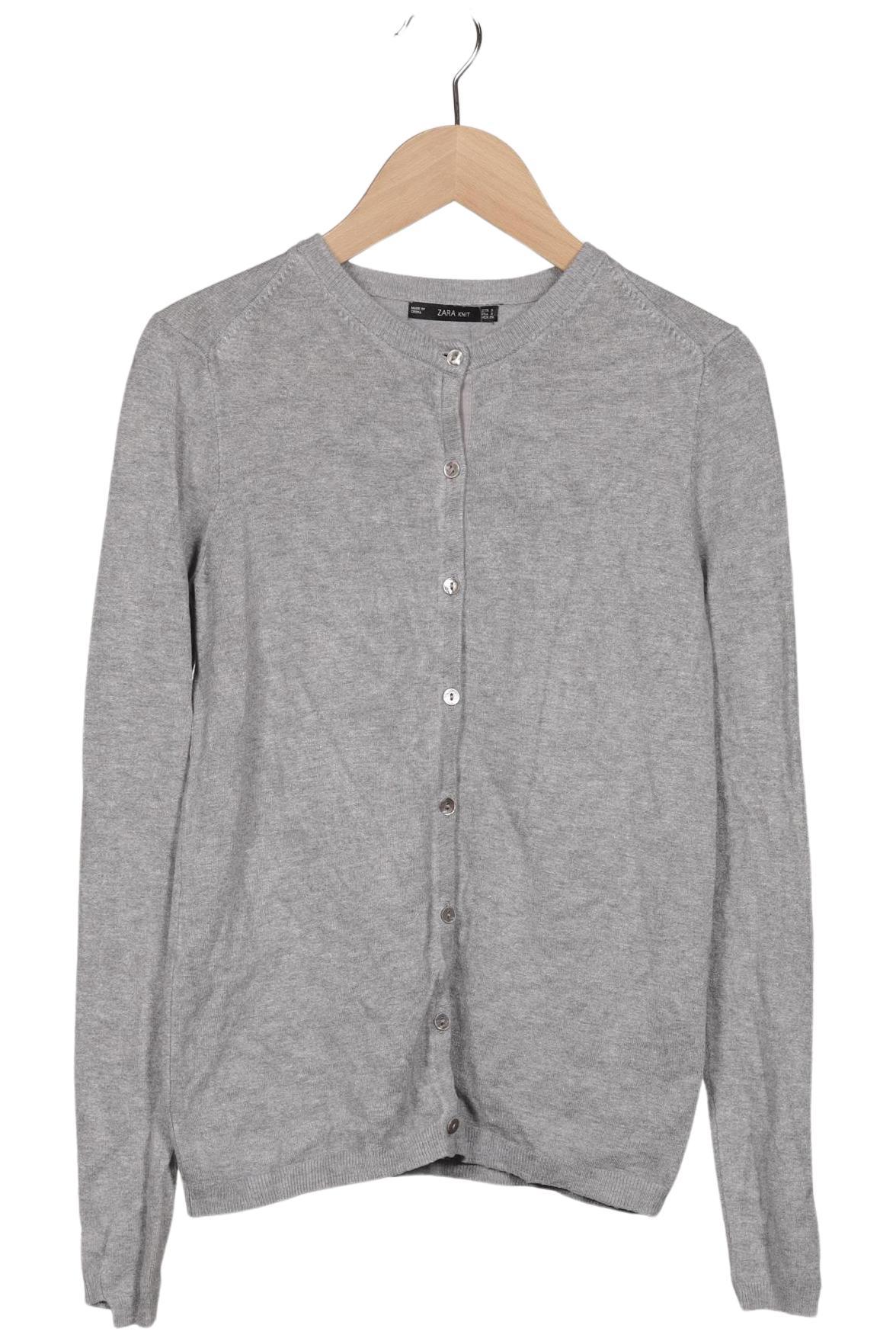 

Zara Damen Strickjacke, grau, Gr. 36