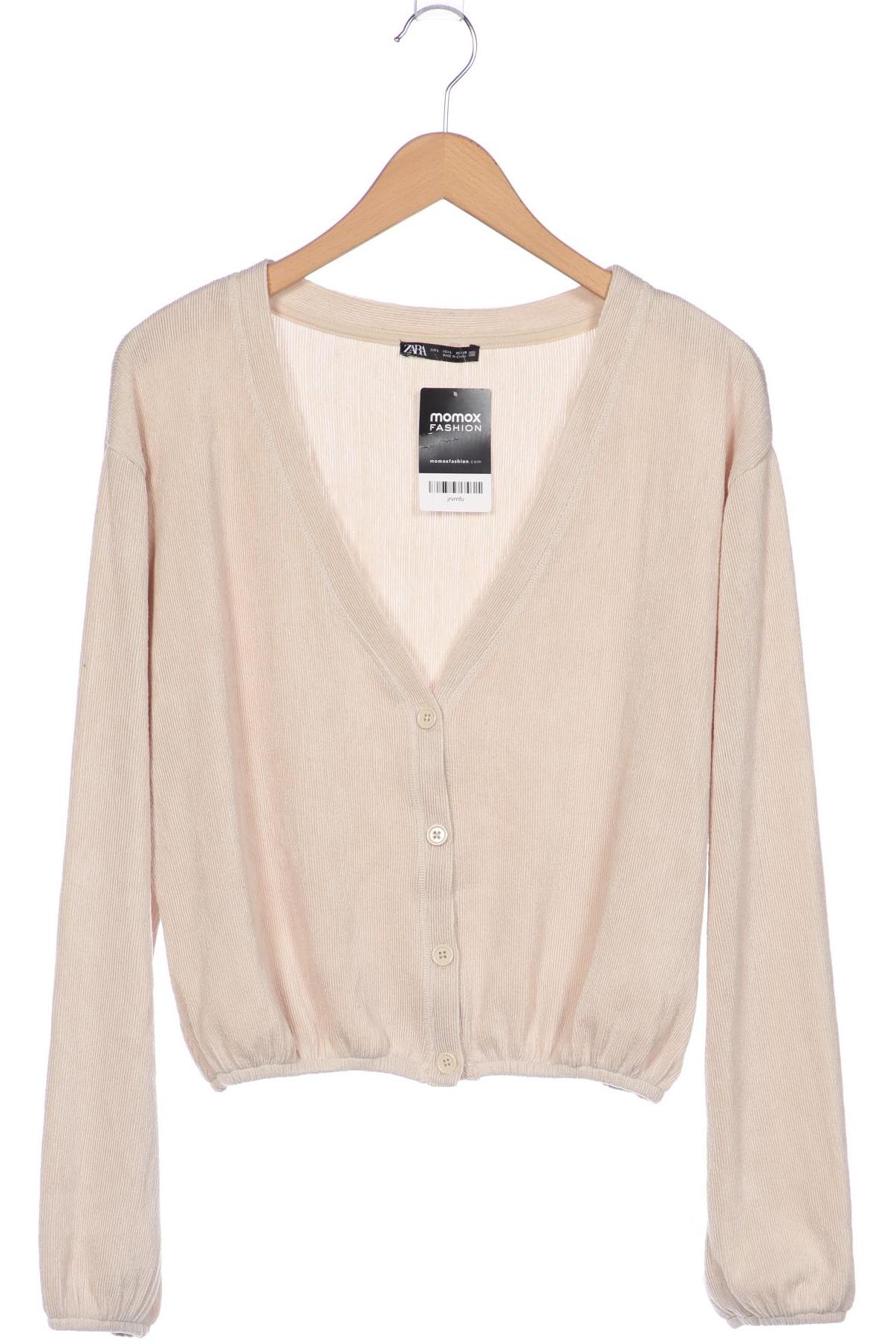

Zara Damen Strickjacke, beige, Gr. 42