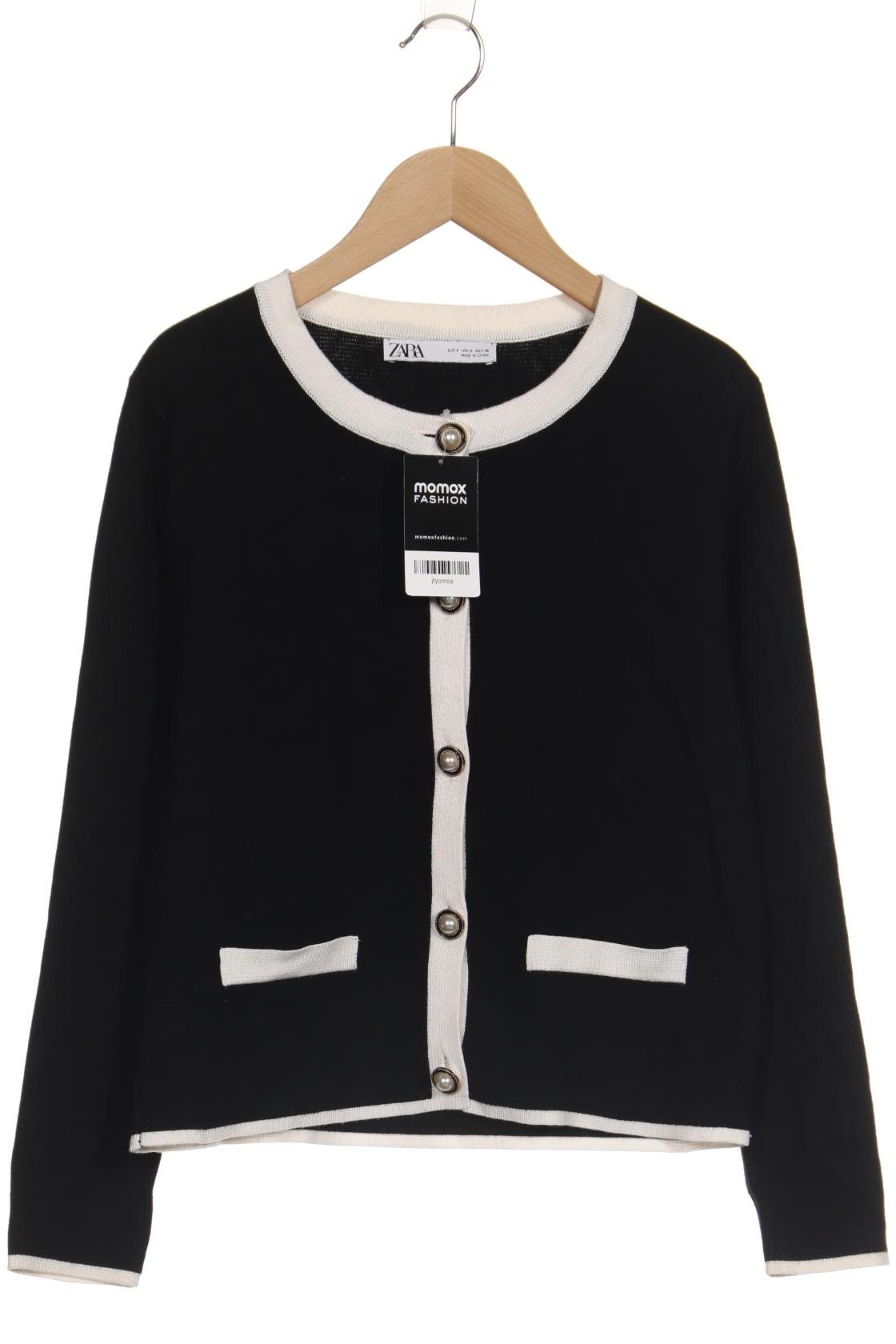 

Zara Damen Strickjacke, schwarz, Gr. 36