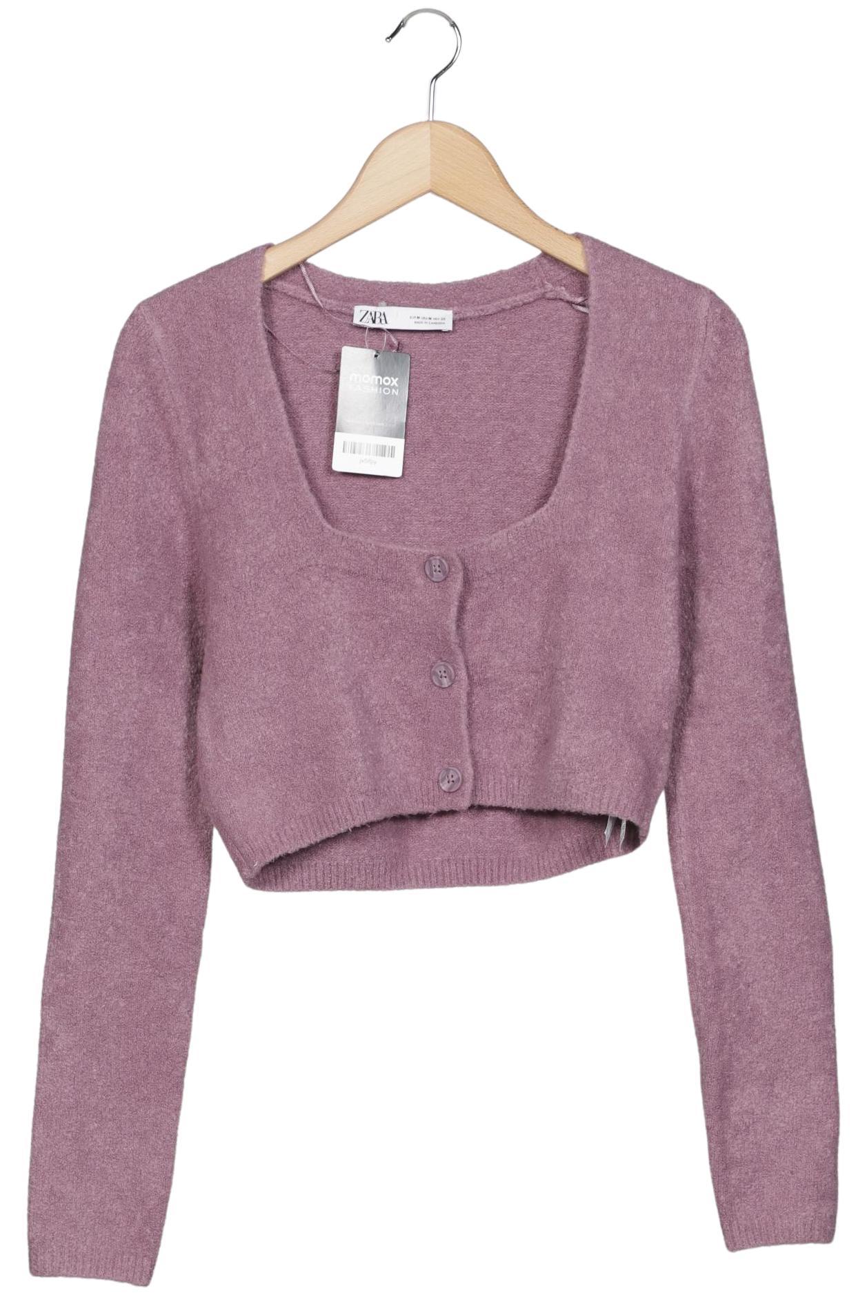 

Zara Damen Strickjacke, flieder, Gr. 38