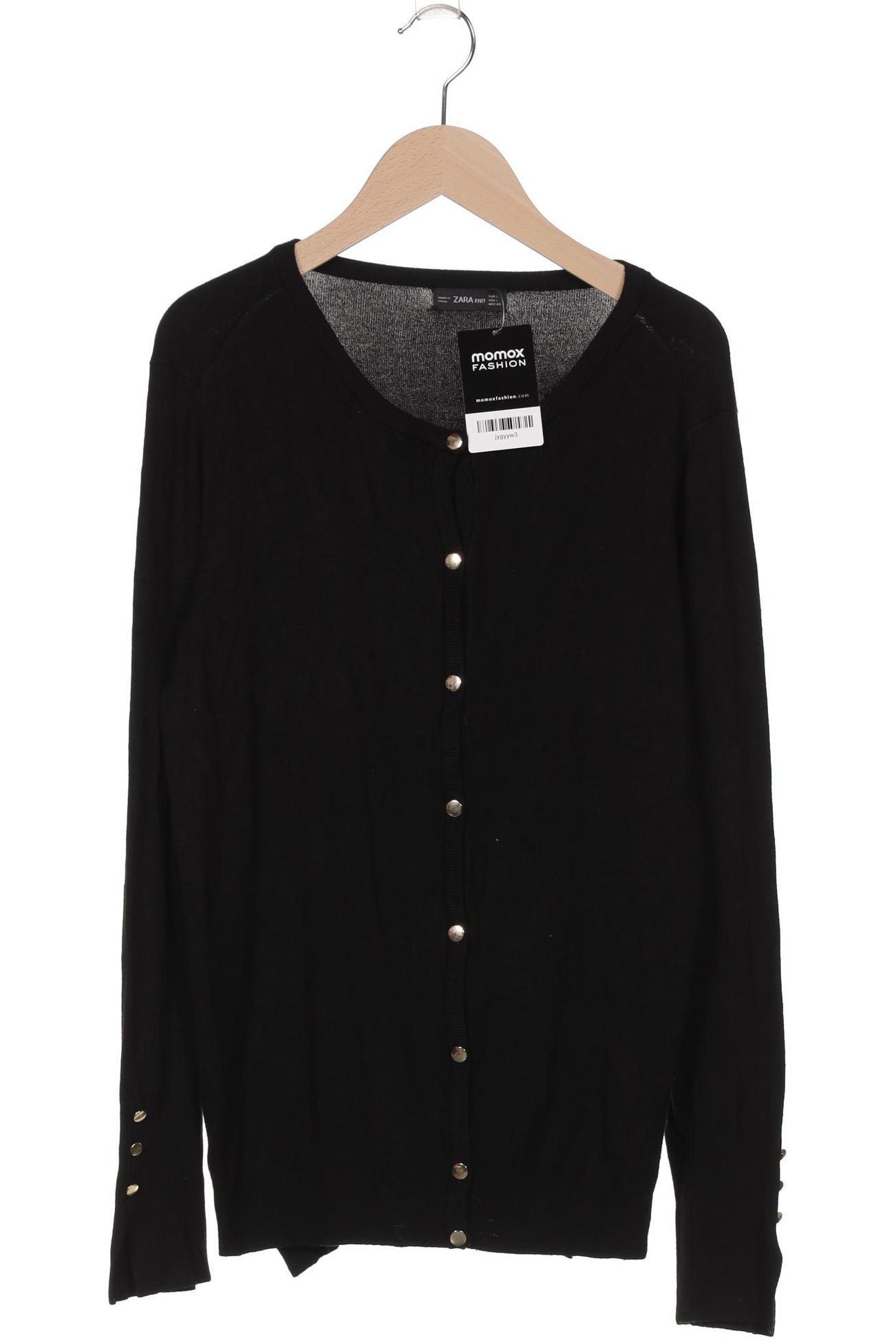 

Zara Damen Strickjacke, schwarz, Gr. 42