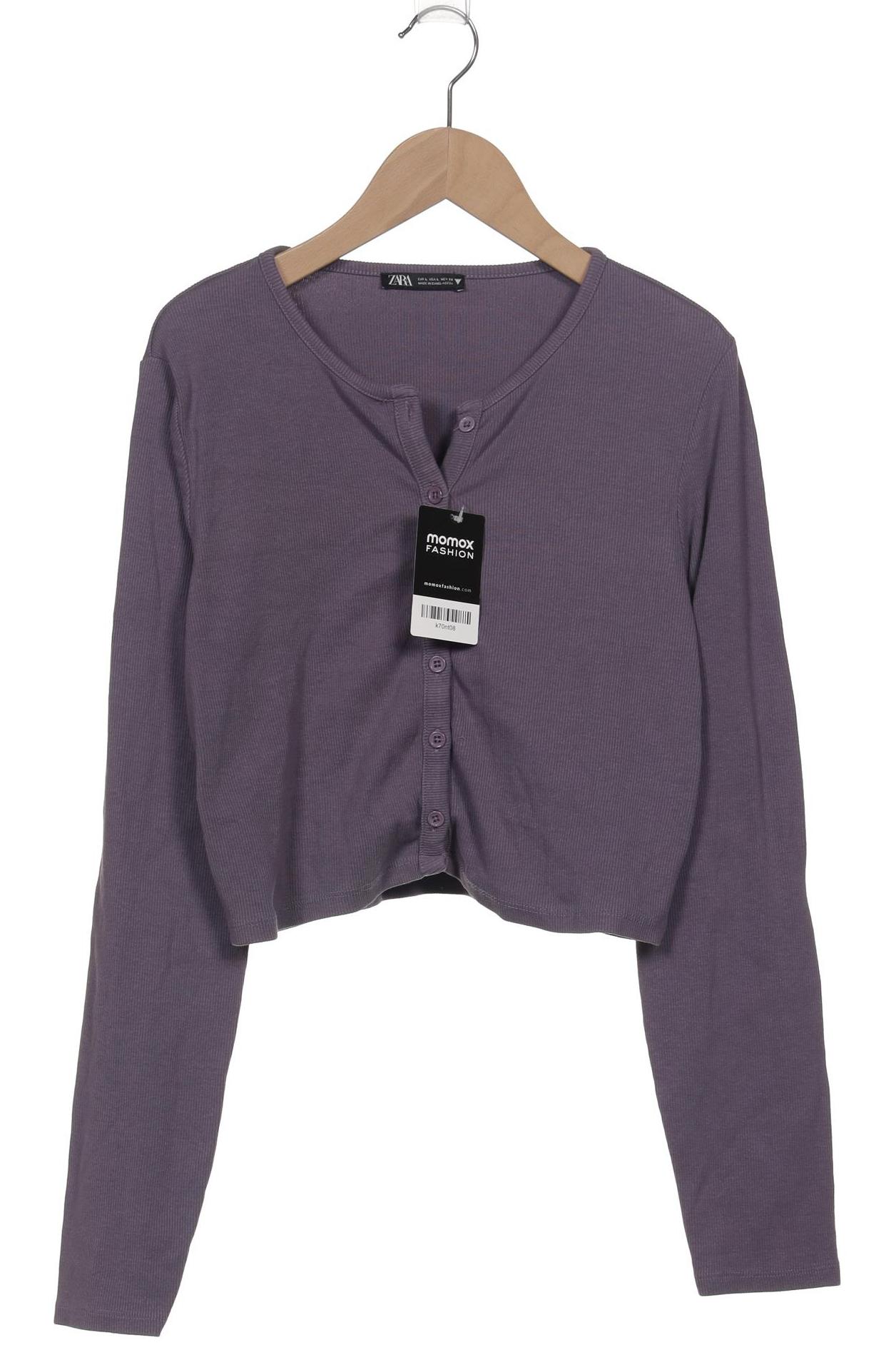 

Zara Damen Strickjacke, flieder, Gr. 42
