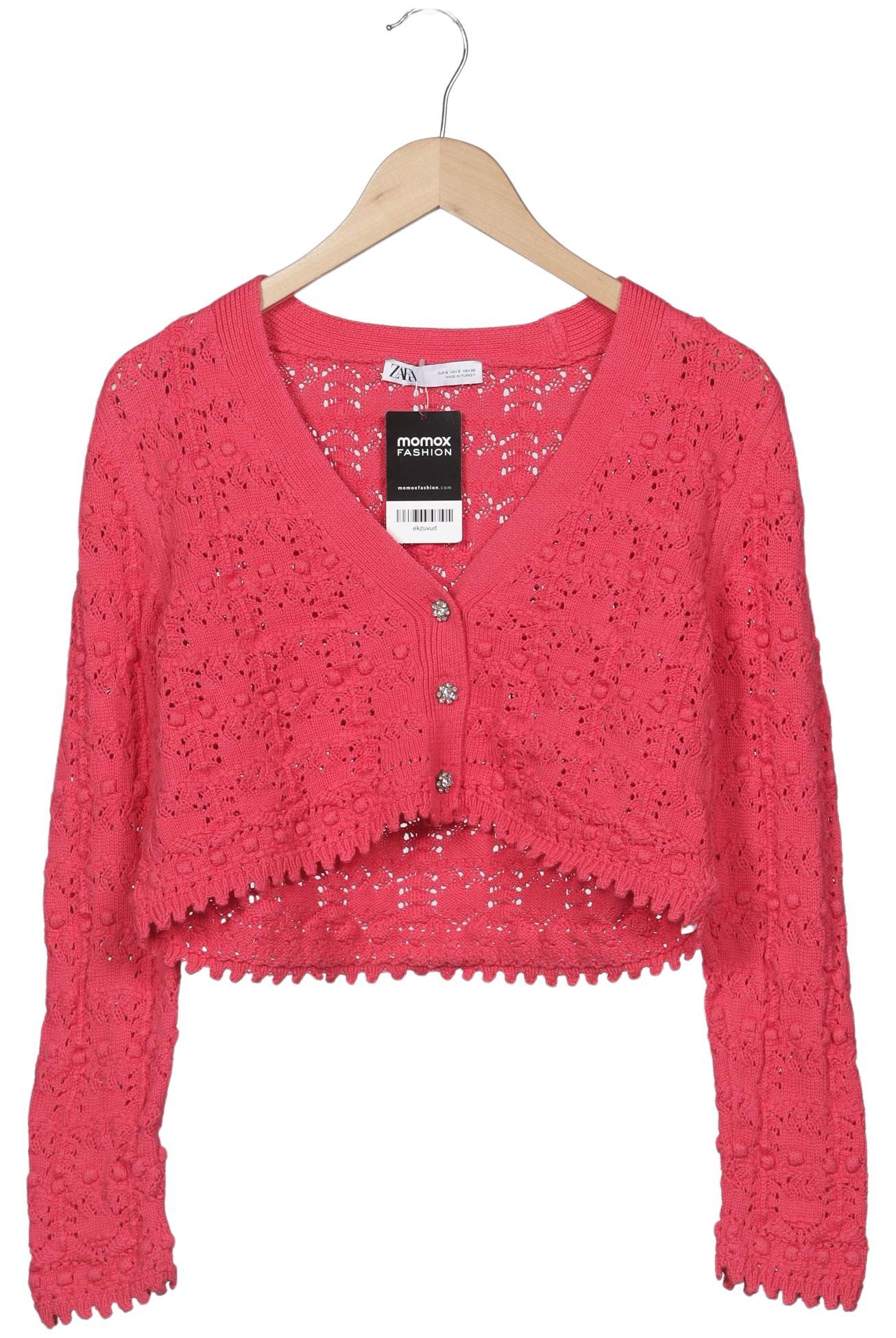 

Zara Damen Strickjacke, pink, Gr. 36