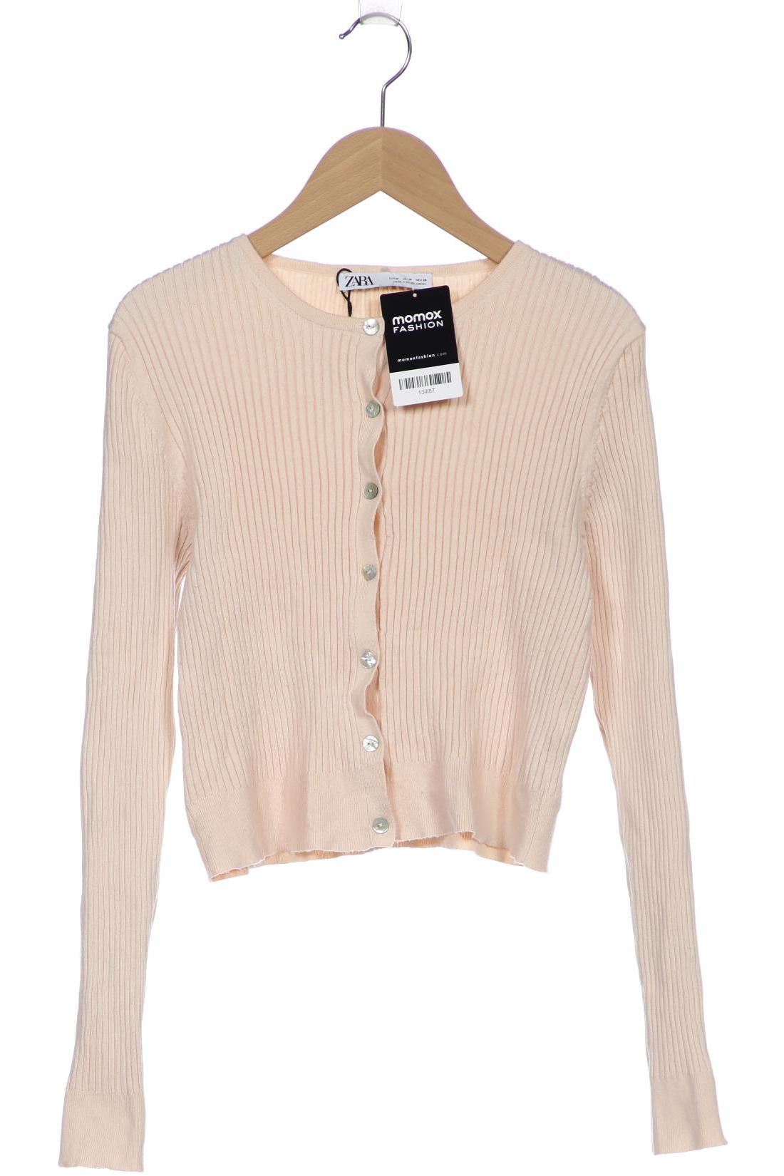 

ZARA Damen Strickjacke, beige