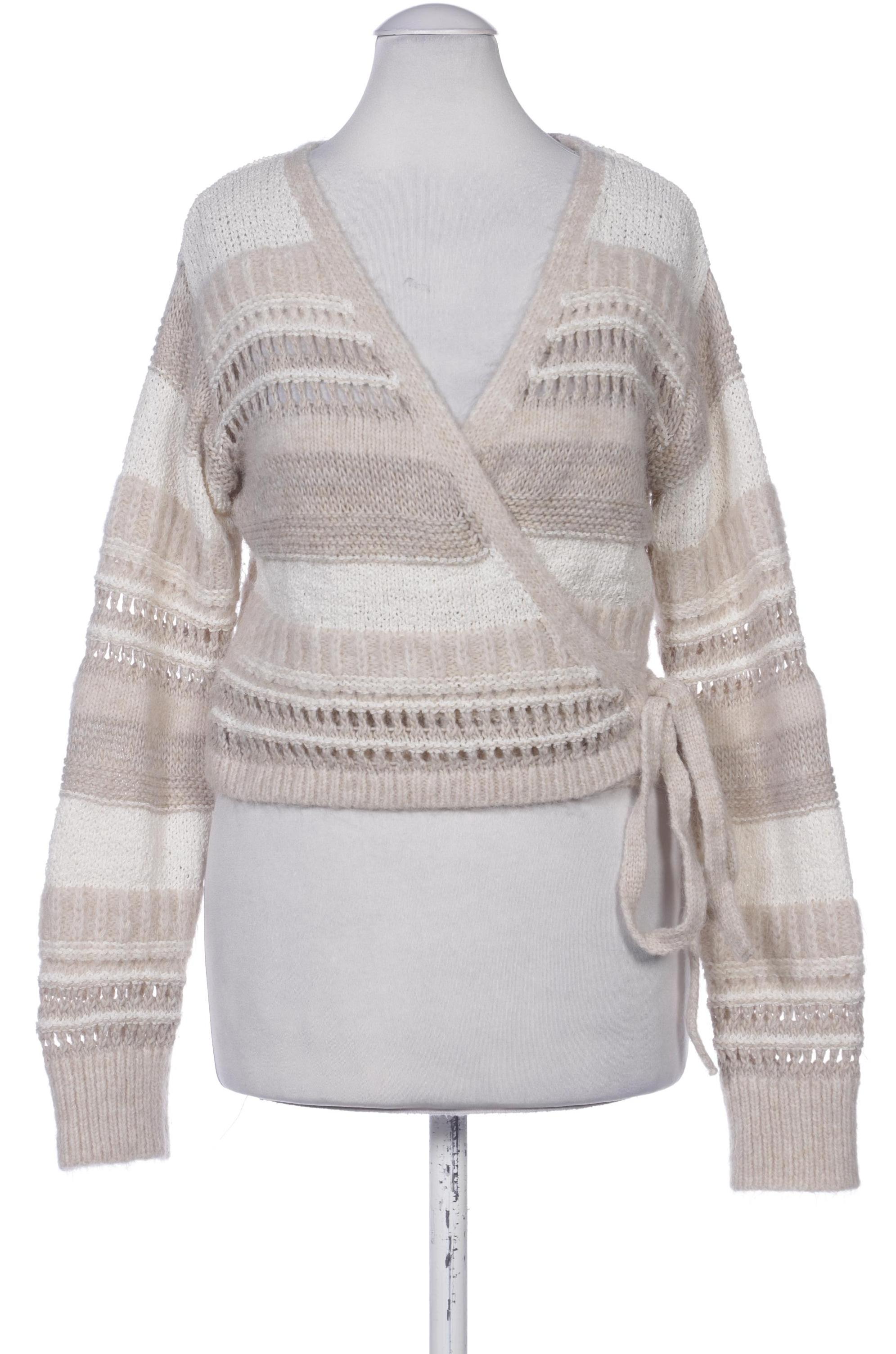 

Zara Damen Strickjacke, cremeweiß, Gr. 36