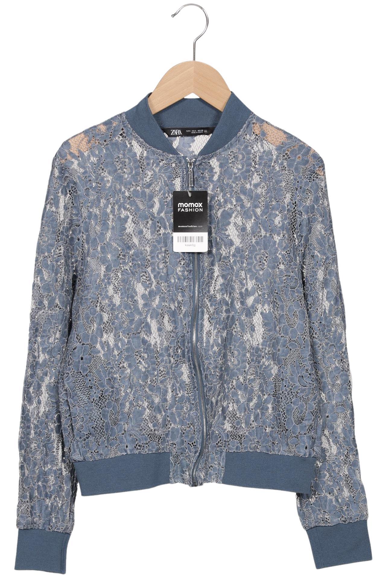 

Zara Damen Strickjacke, blau, Gr. 36