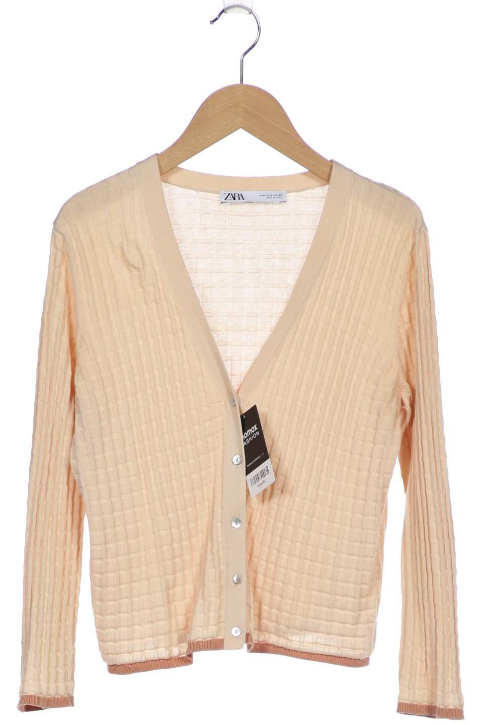 

ZARA Damen Strickjacke, beige