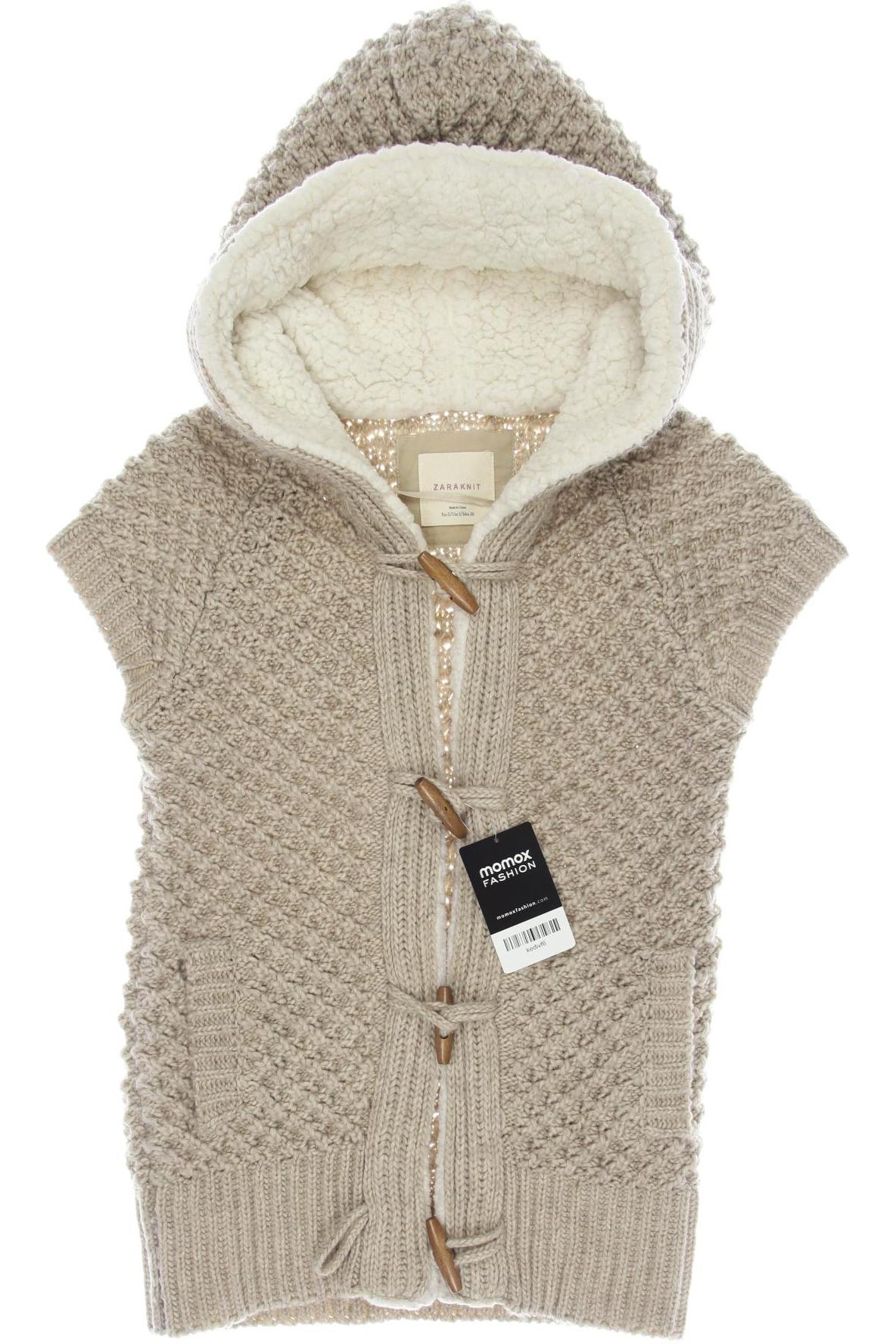 

Zara Damen Strickjacke, beige, Gr. 36