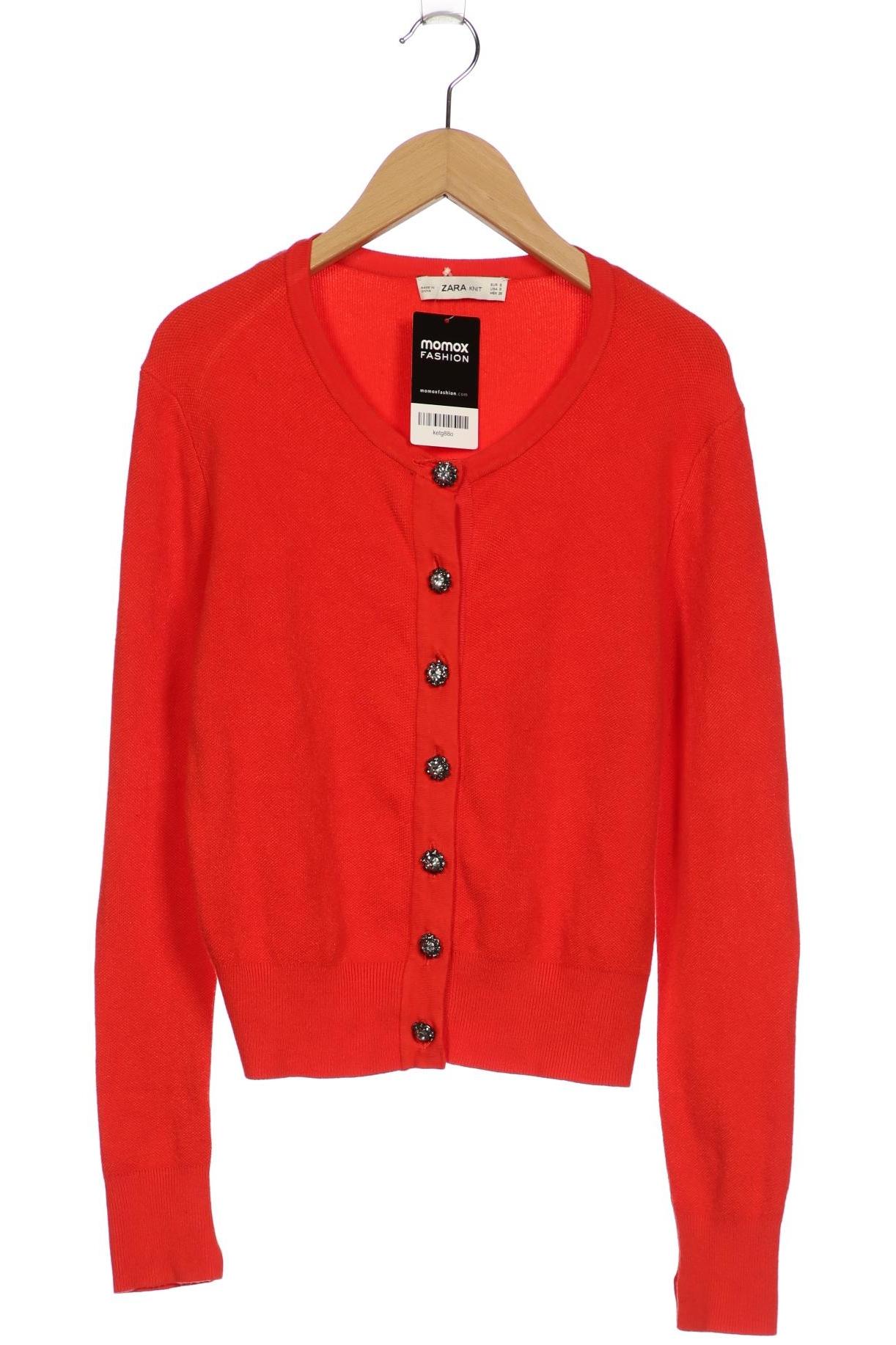 

Zara Damen Strickjacke, rot, Gr. 36