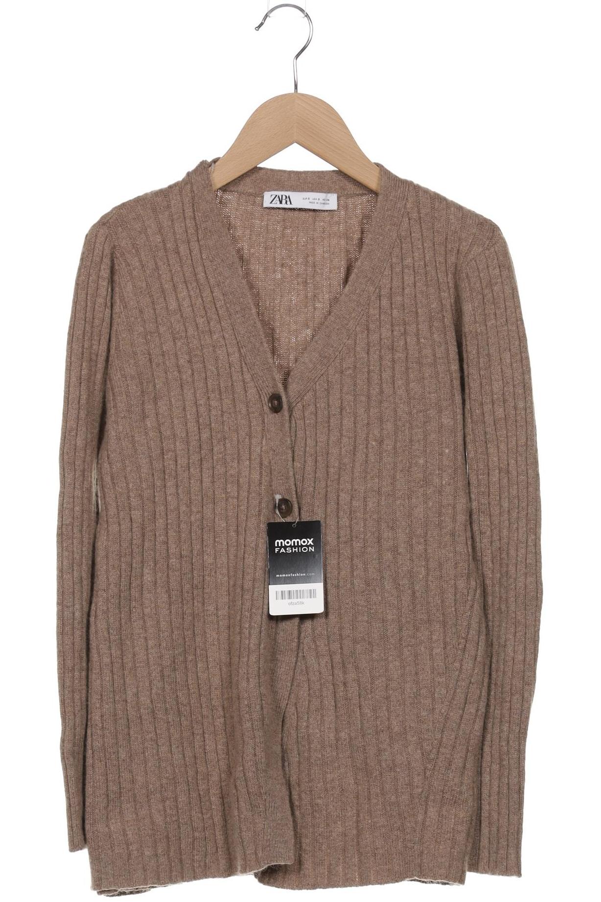 

Zara Damen Strickjacke, beige, Gr. 36