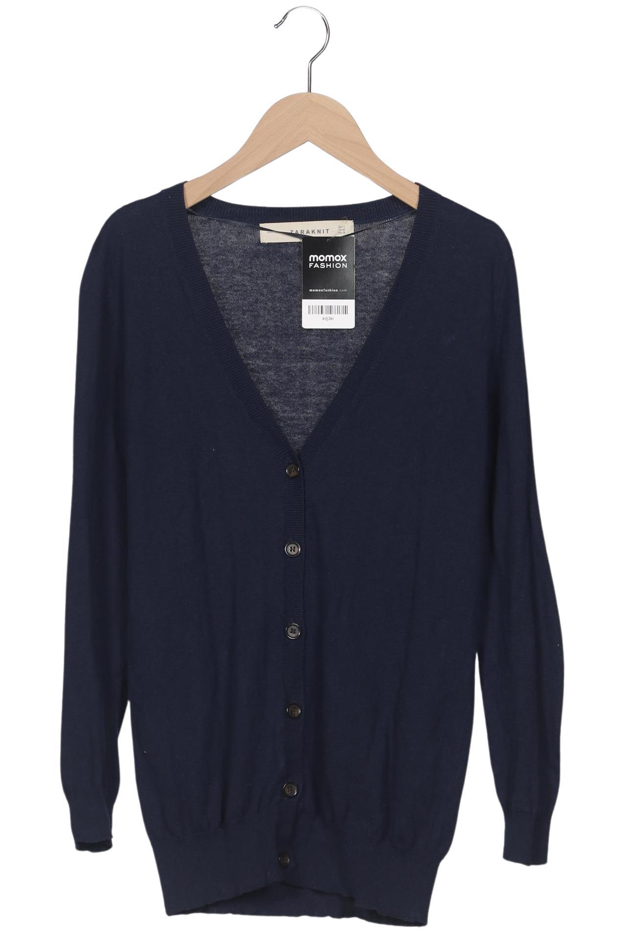

Zara Damen Strickjacke, marineblau, Gr. 38