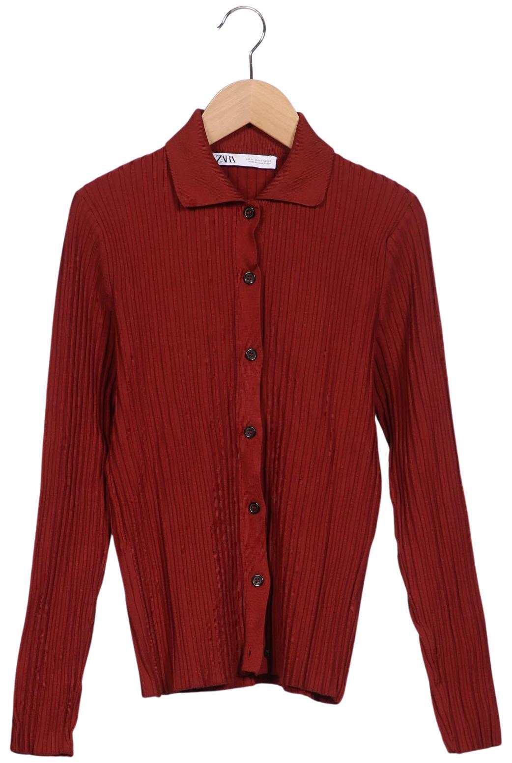 

Zara Damen Strickjacke, rot, Gr. 44