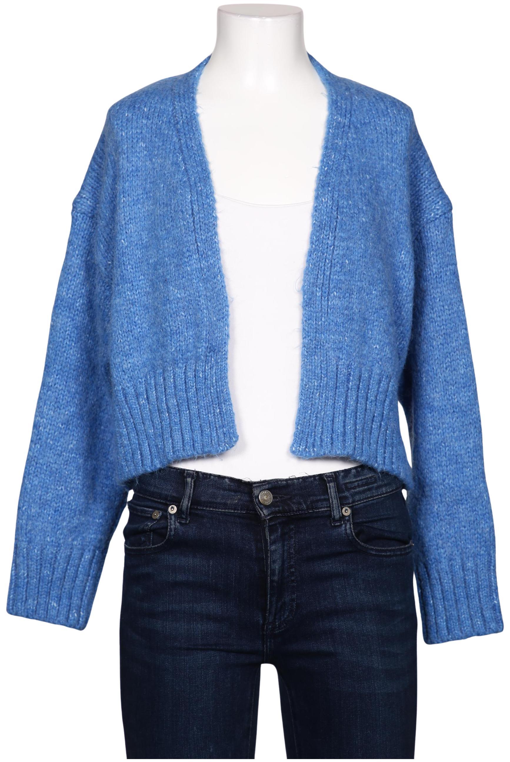 

Zara Damen Strickjacke, blau, Gr. 36