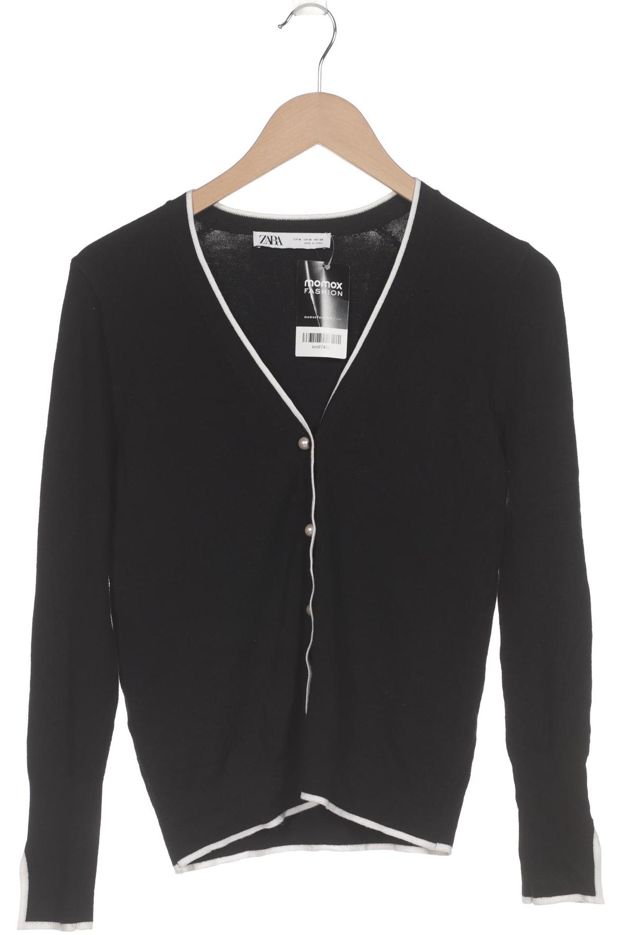 

Zara Damen Strickjacke, schwarz, Gr. 38