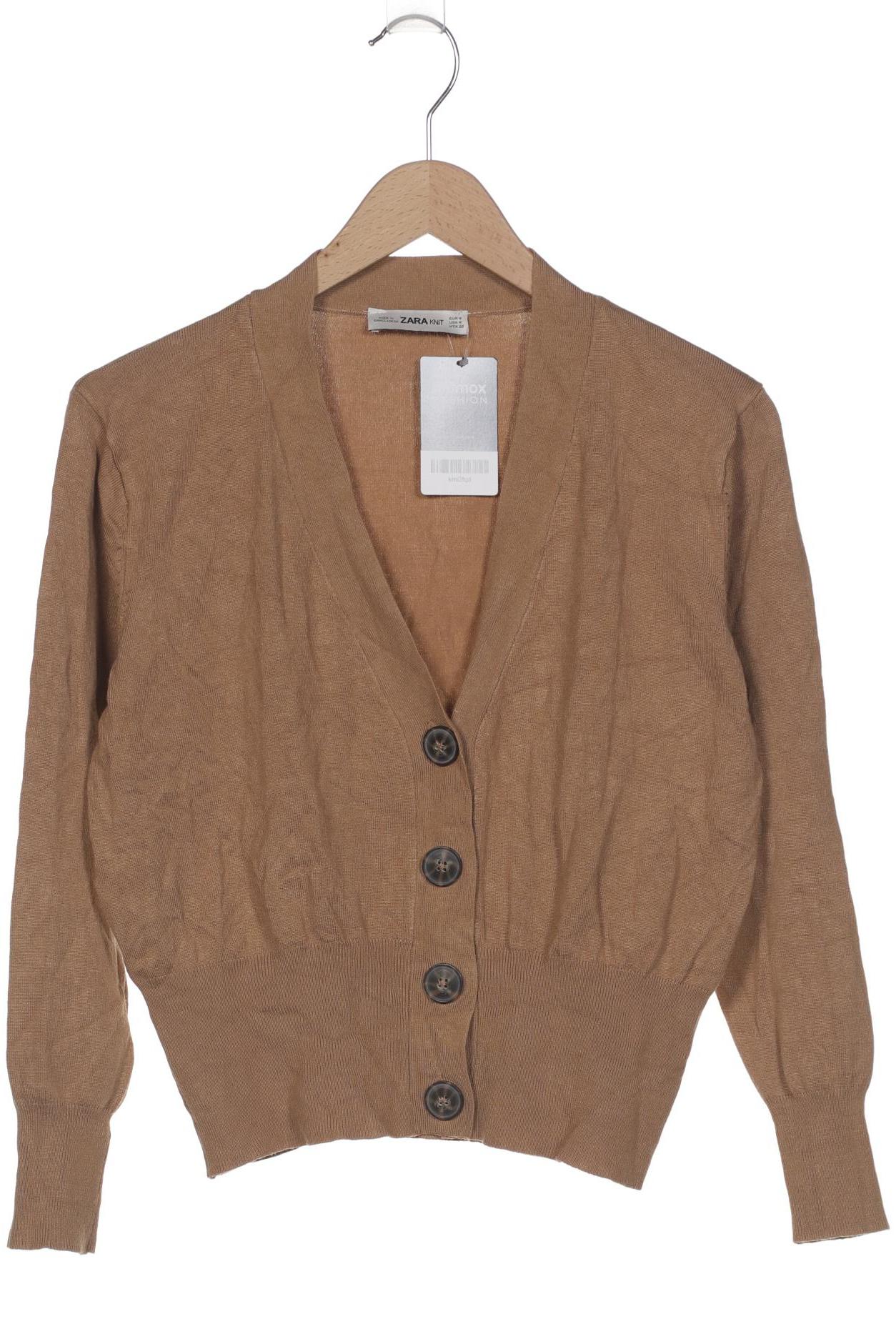 

Zara Damen Strickjacke, braun, Gr. 38