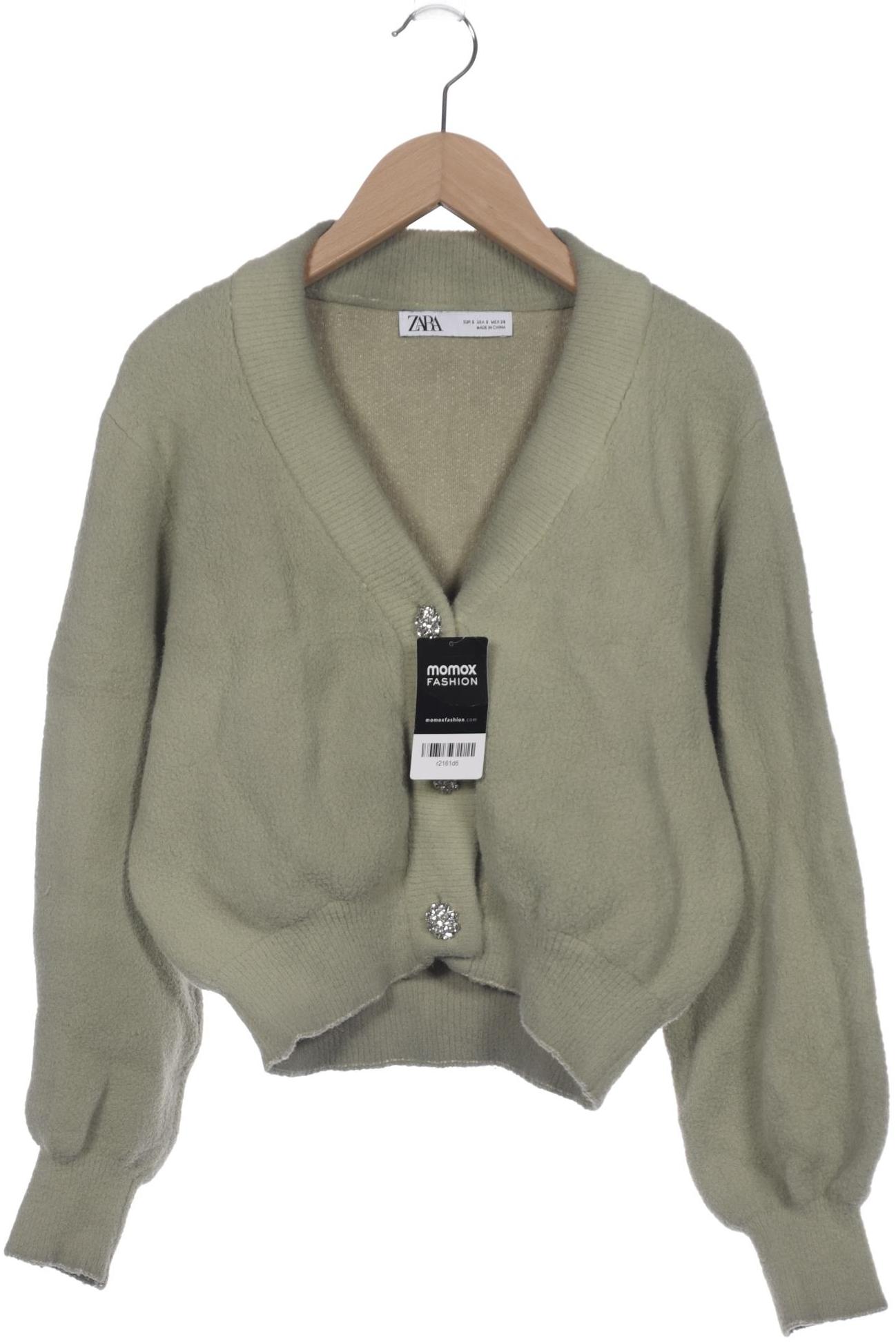 

Zara Damen Strickjacke, grün, Gr. 36