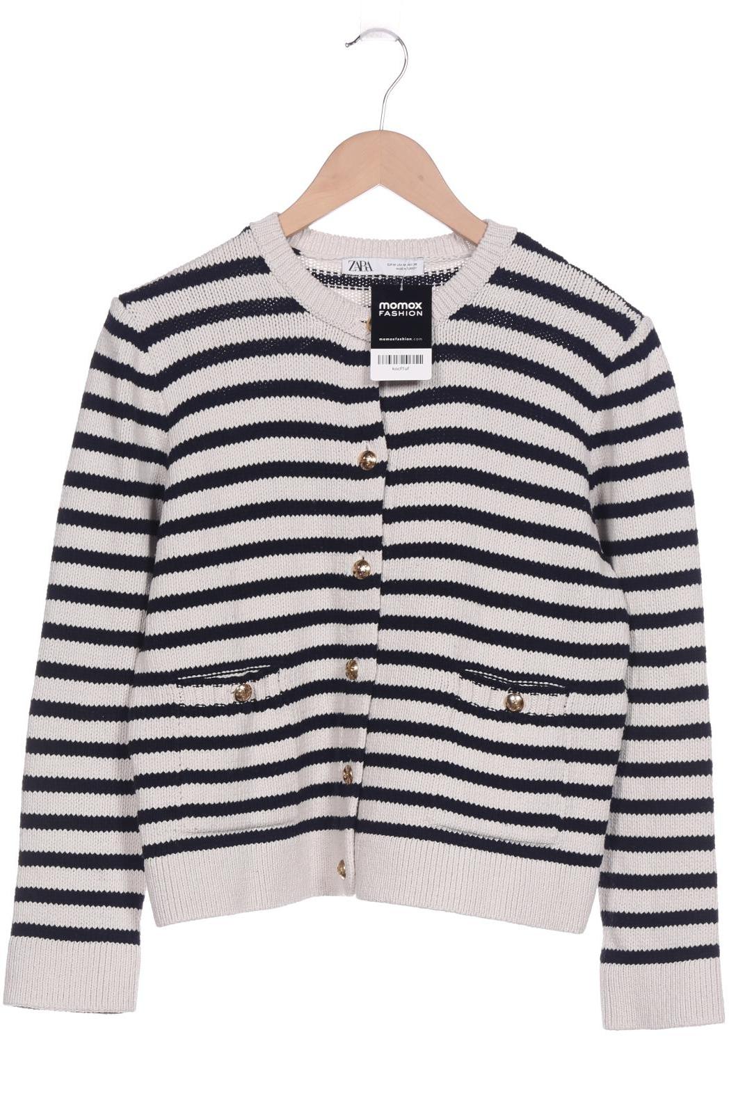

Zara Damen Strickjacke, cremeweiß, Gr. 38