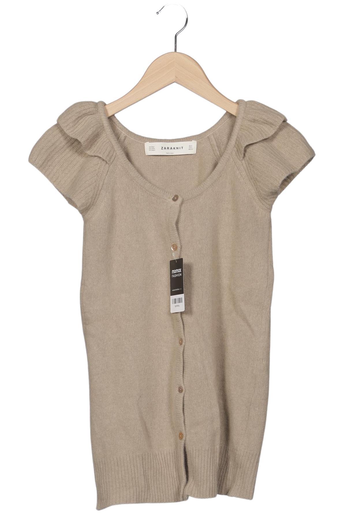 

Zara Damen Strickjacke, beige, Gr. 36