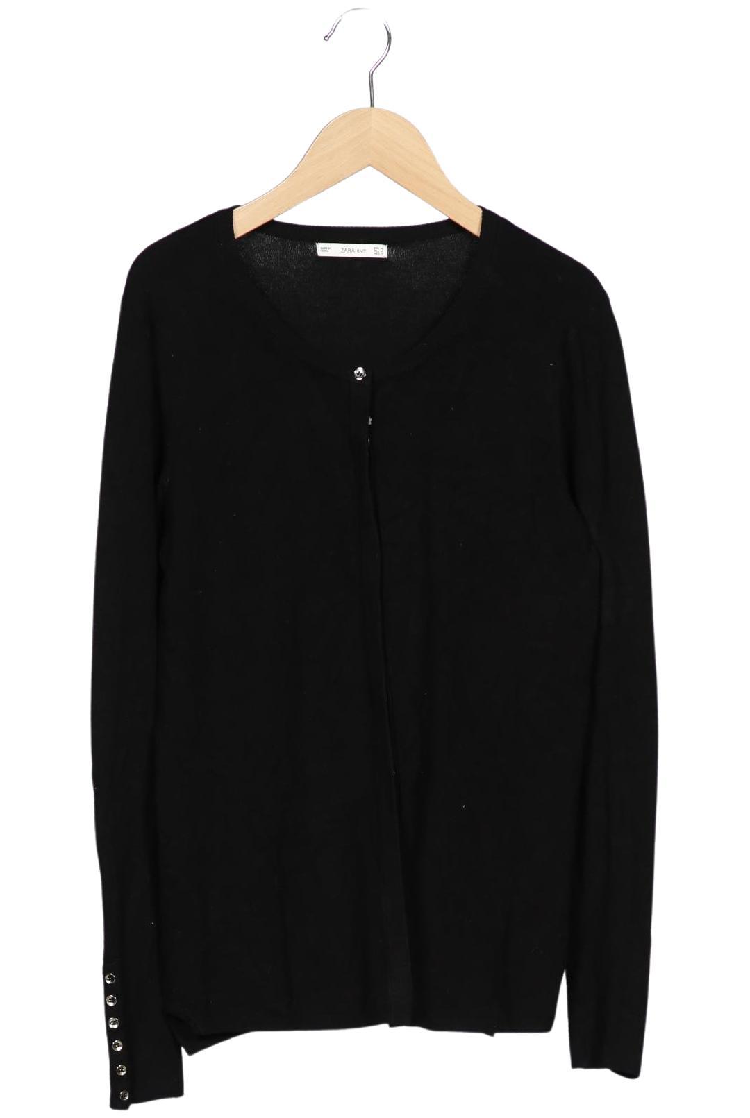 

Zara Damen Strickjacke, schwarz, Gr. 38